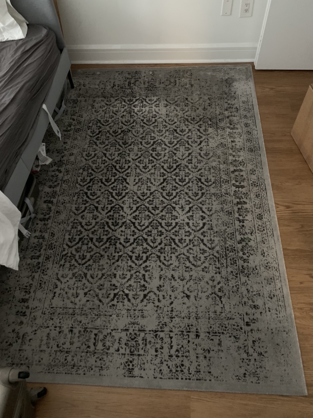 Ikea gray rug