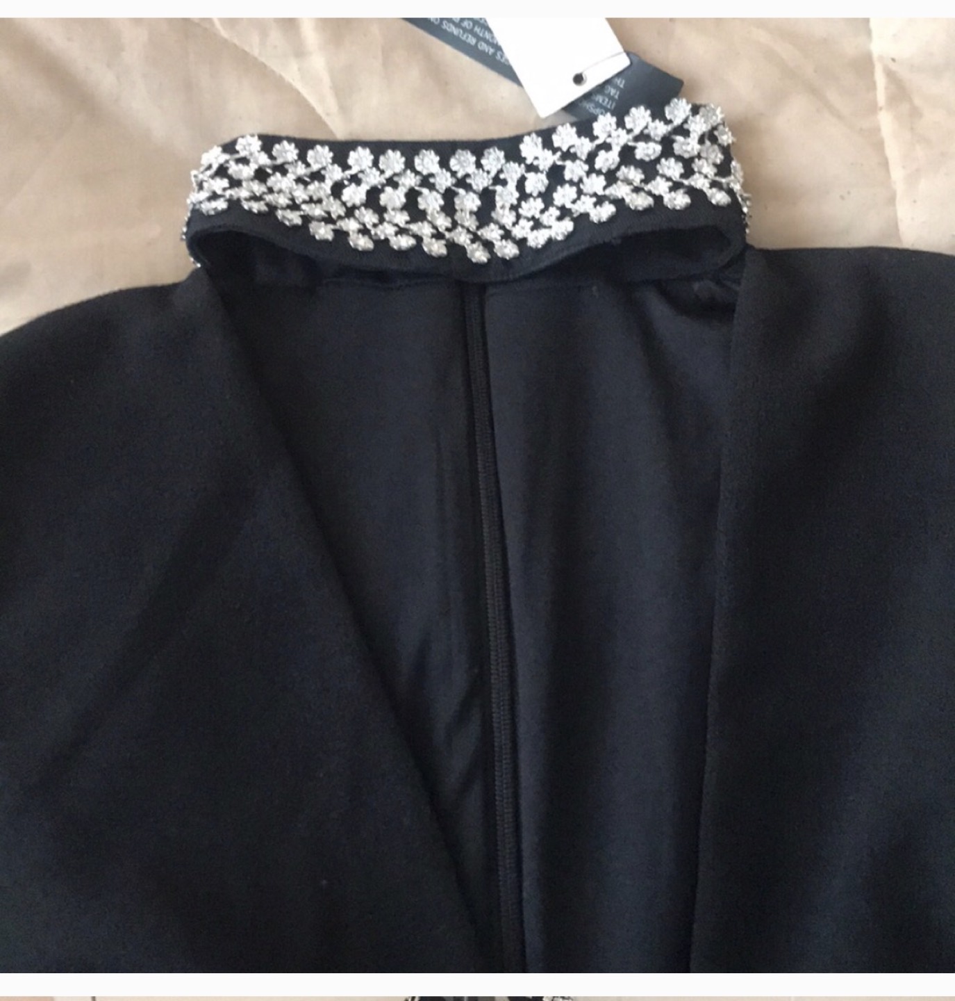 Top shop New Rhinestone and black dress - photo 3