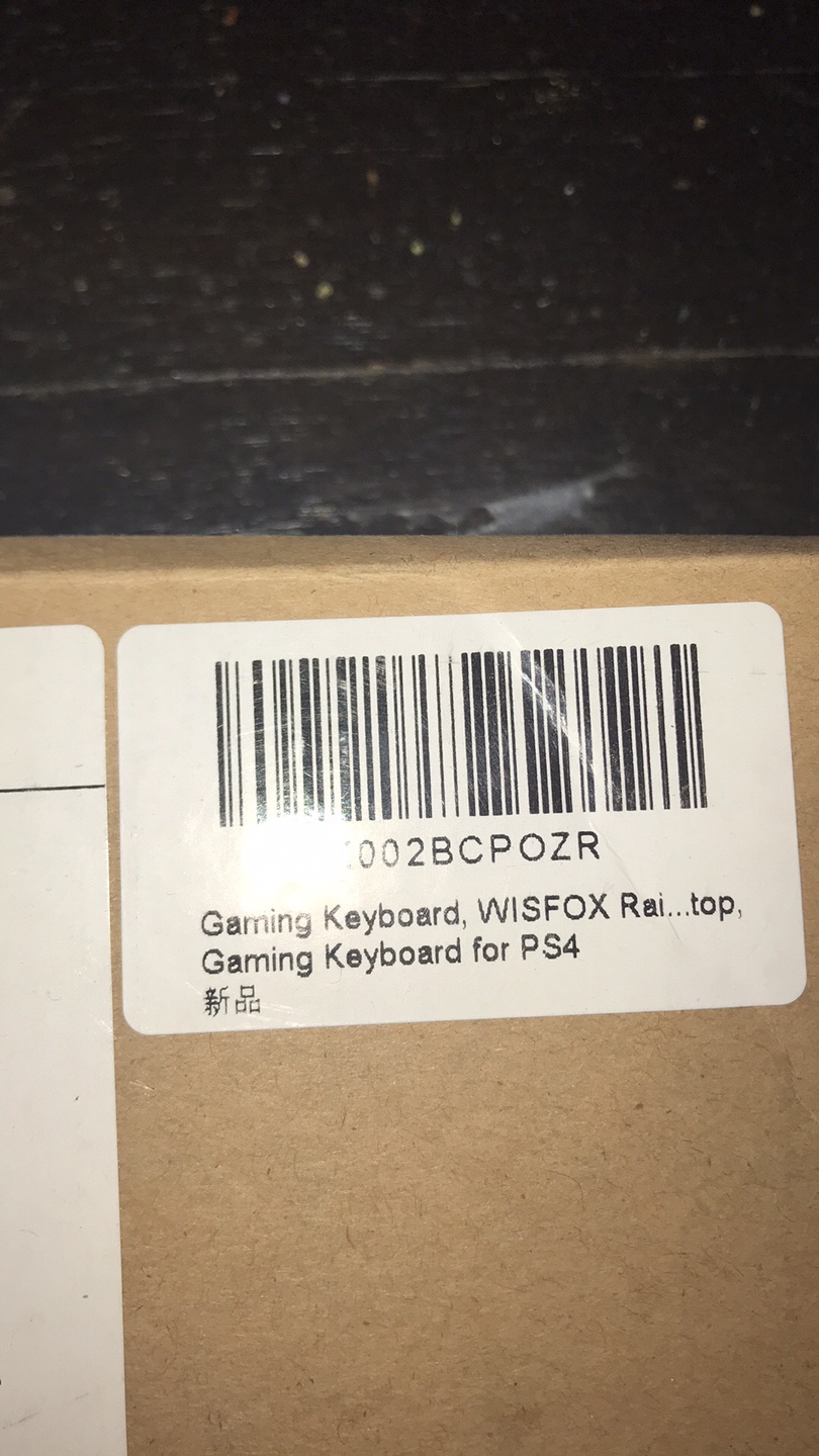 Gaming keyboard for PS4 image indicator(4)