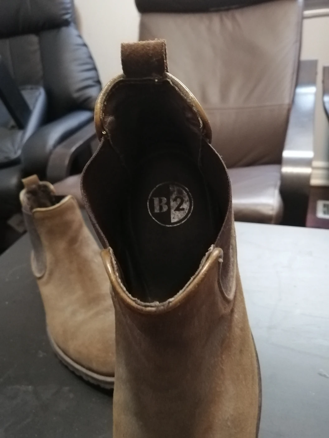 Size 10 suede boots - photo 4