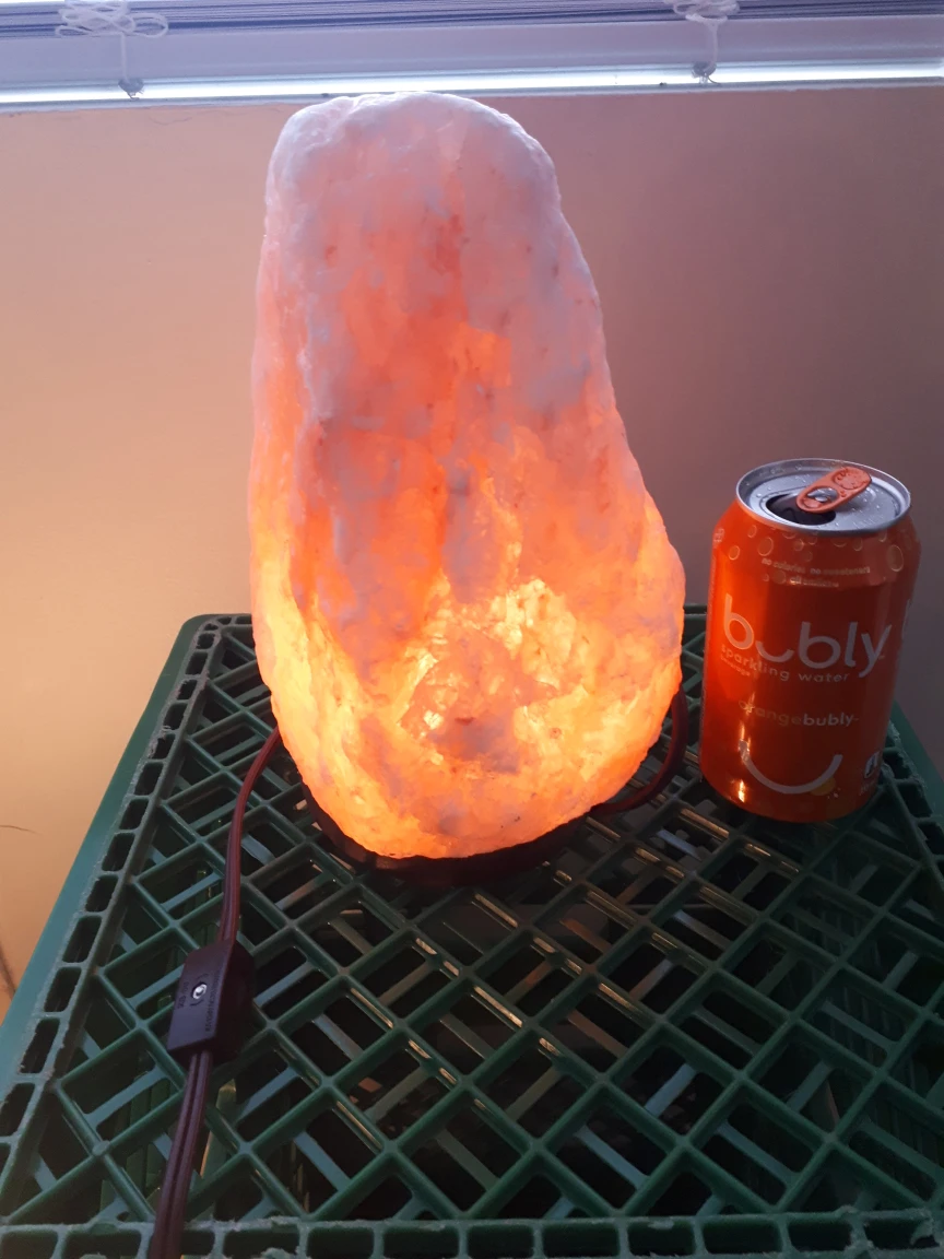 3 salt lamps