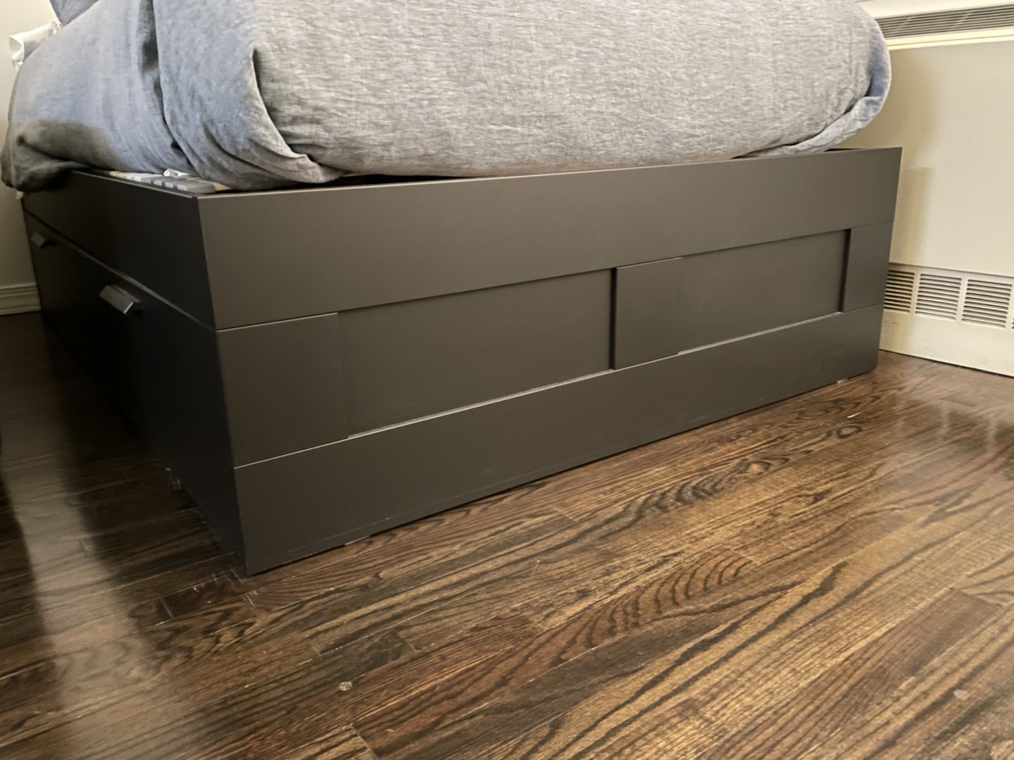 Full size bed with storage - photo 2