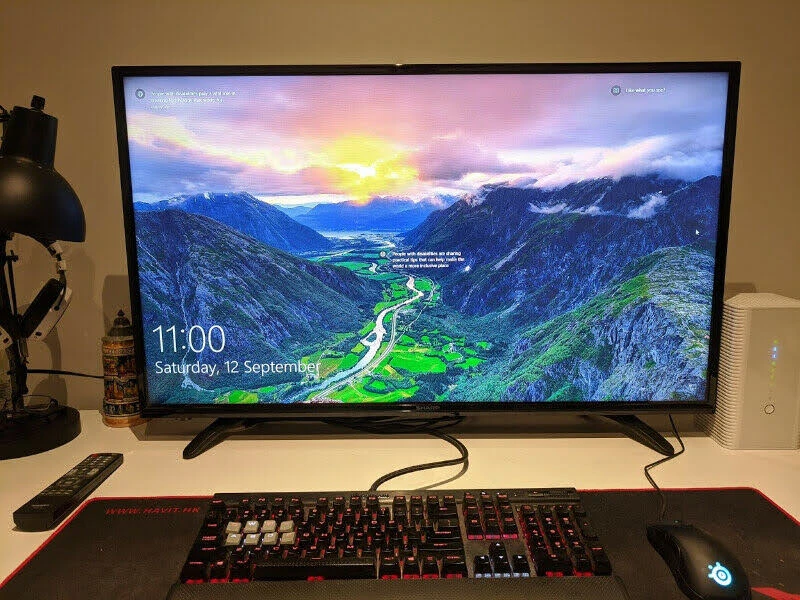 ☆☆☆ IN BOX☆☆☆ Sharp 40" FULL HD LED 1080p Television (TV) thumbnail