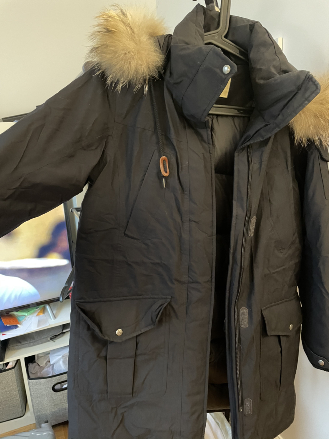 Goose down jacket small