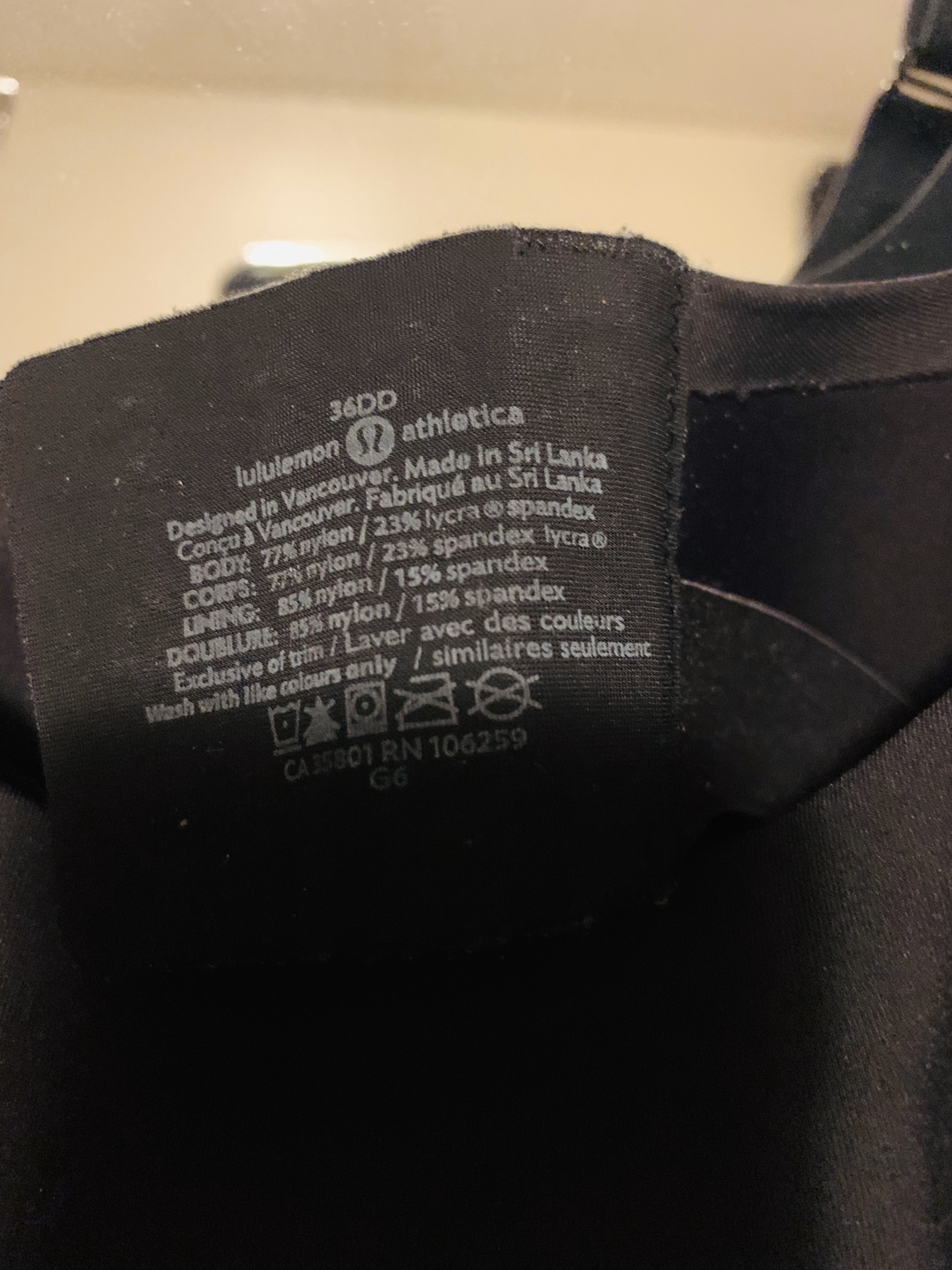 Lululemon sports bra  - photo 2