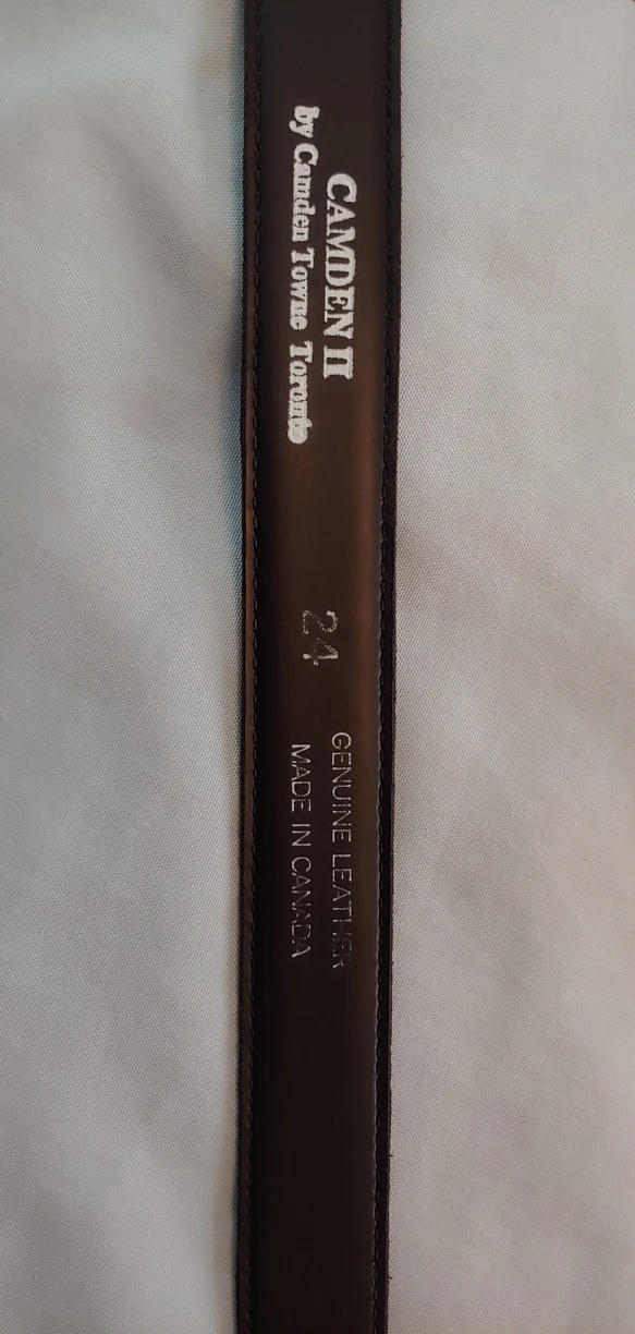 genuine boys' leather belt - photo 2