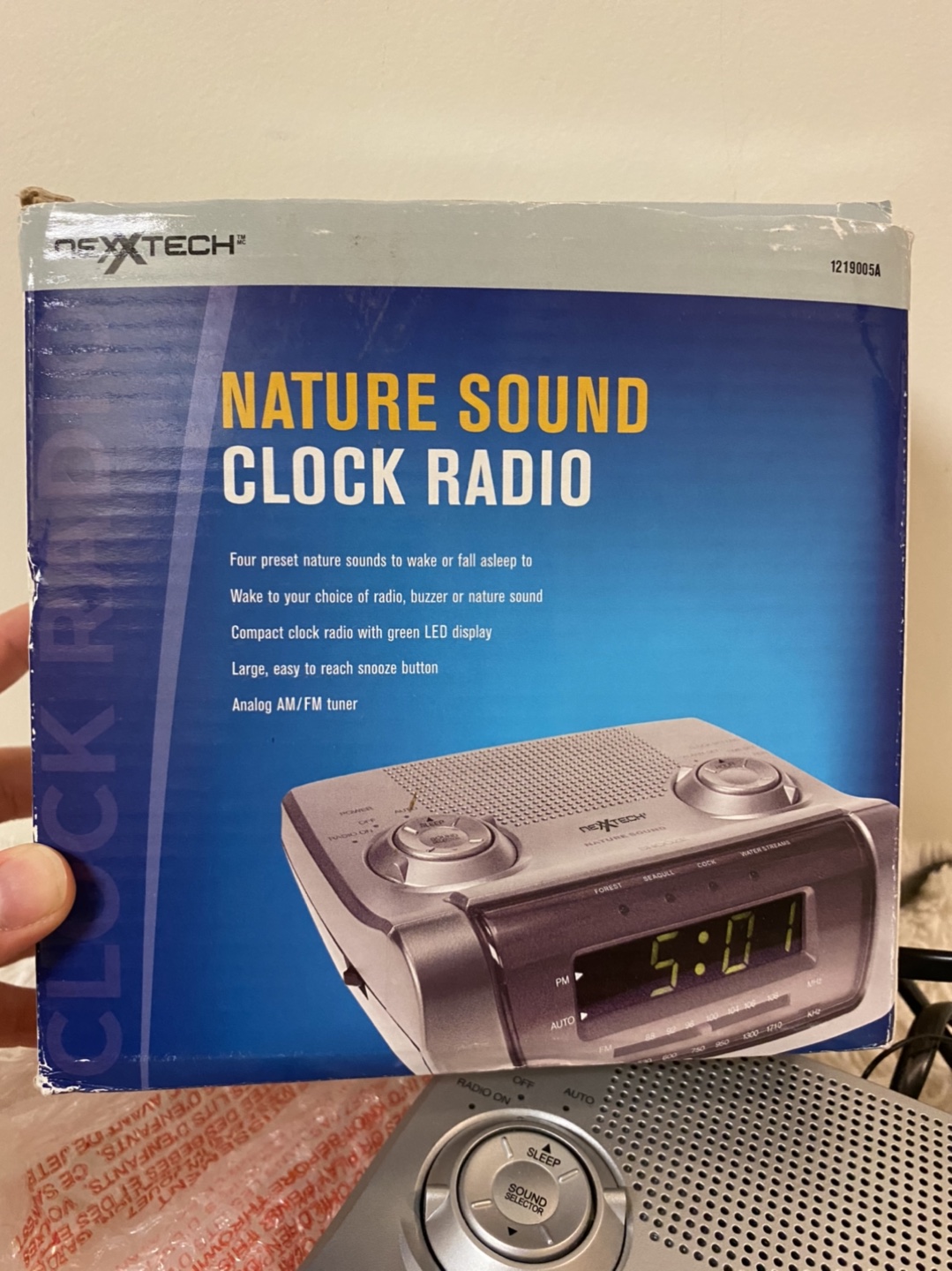 New Nature Sound Clock Radio - photo 4