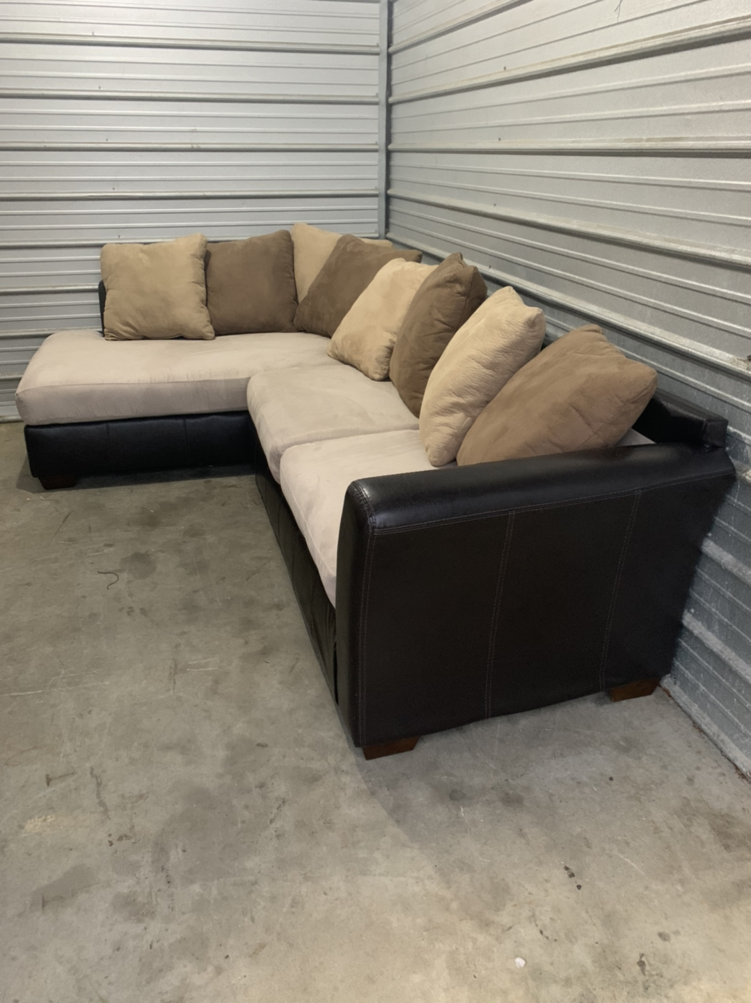 Sectional L Shaped Sofa 