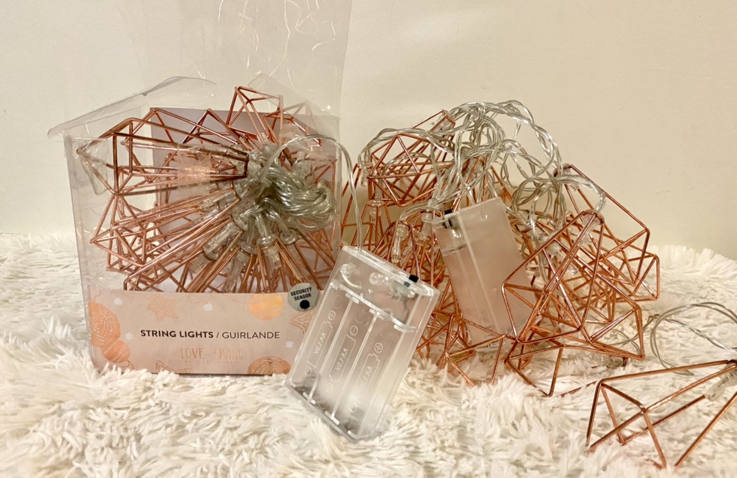 Rose Gold String Lights x2 thumbnail