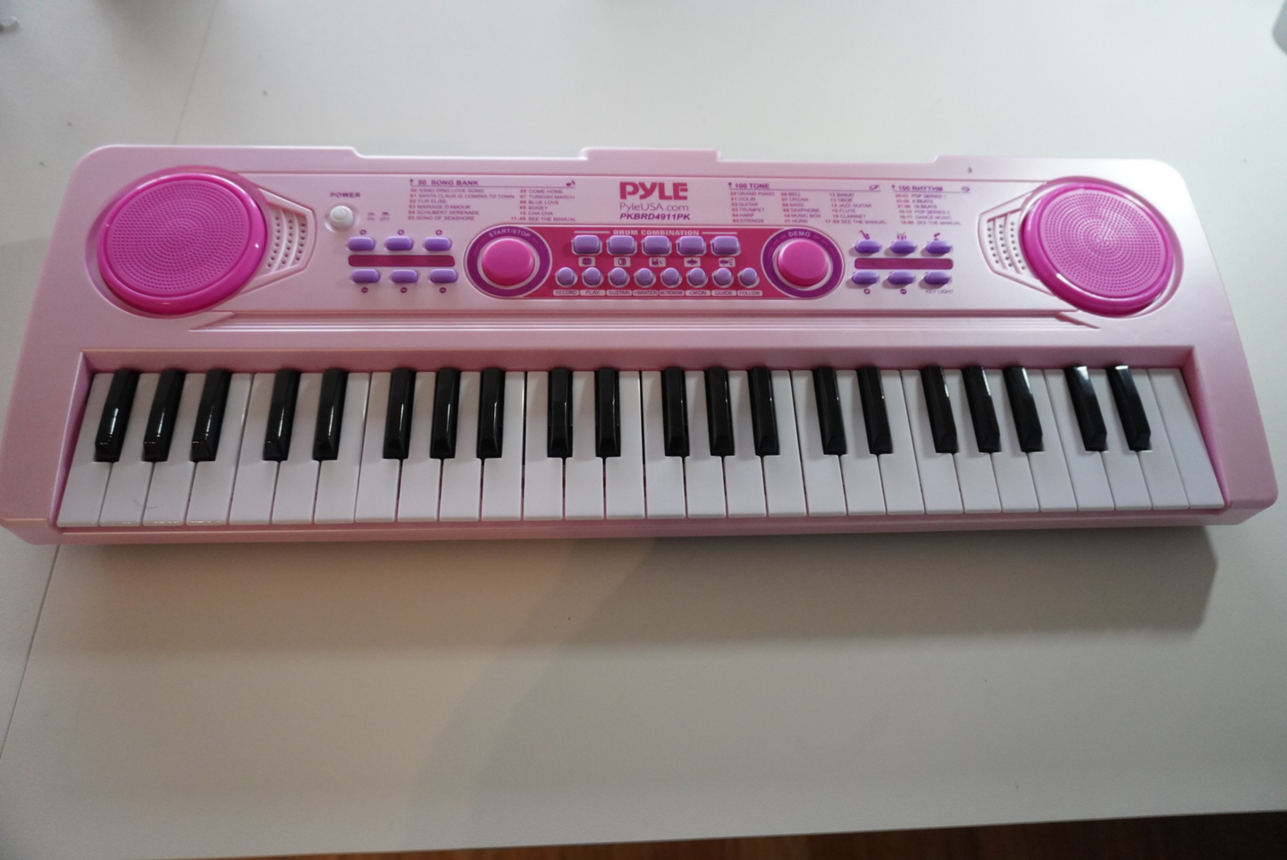 Keyboard for kids with mic (toy) - photo 2
