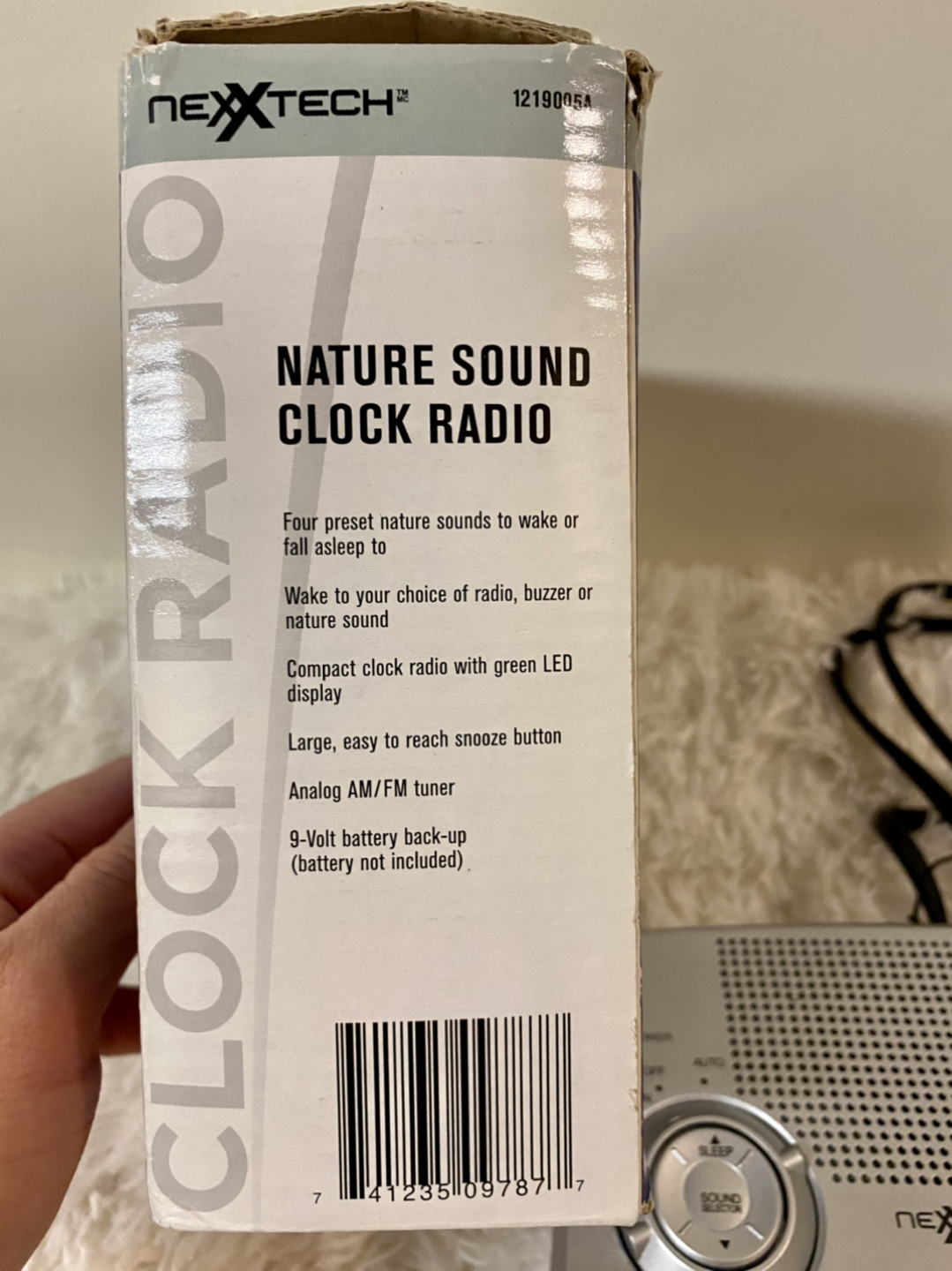 New Nature Sound Clock Radio - photo 5