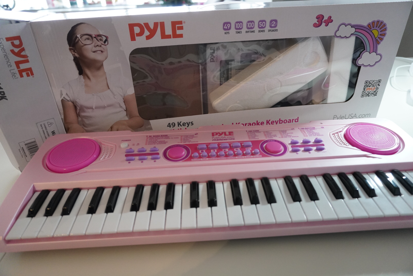 Keyboard for kids with mic (toy) - photo 3