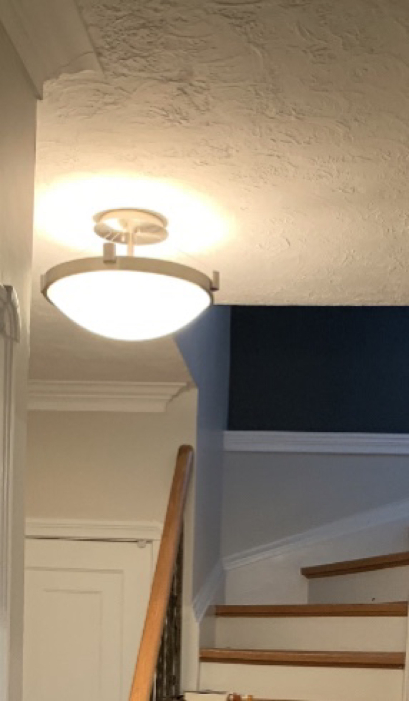 ceiling mount light
Brushed stainless w/frosted glass thumbnail