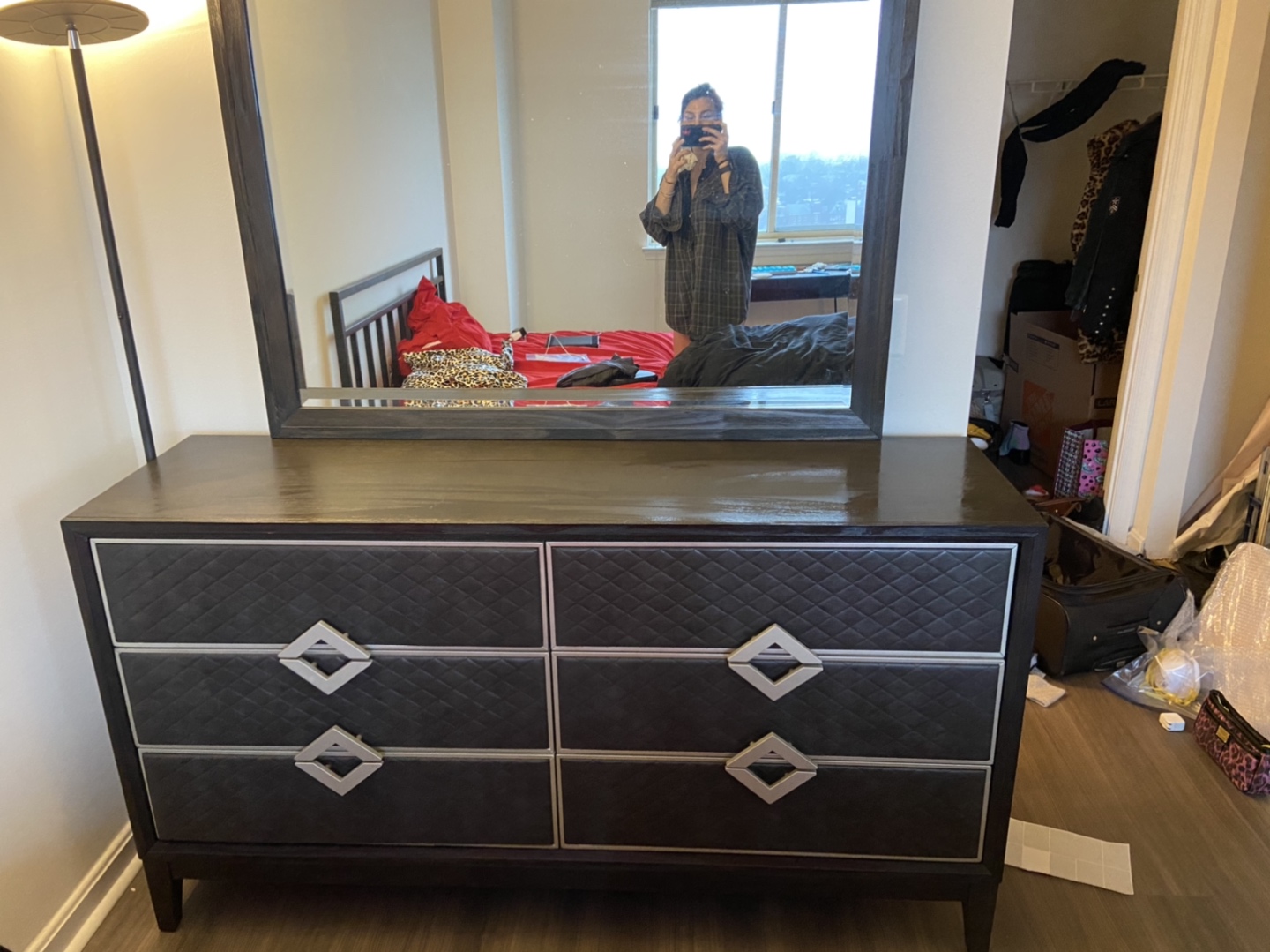 Unique dresser with mirror - photo 2