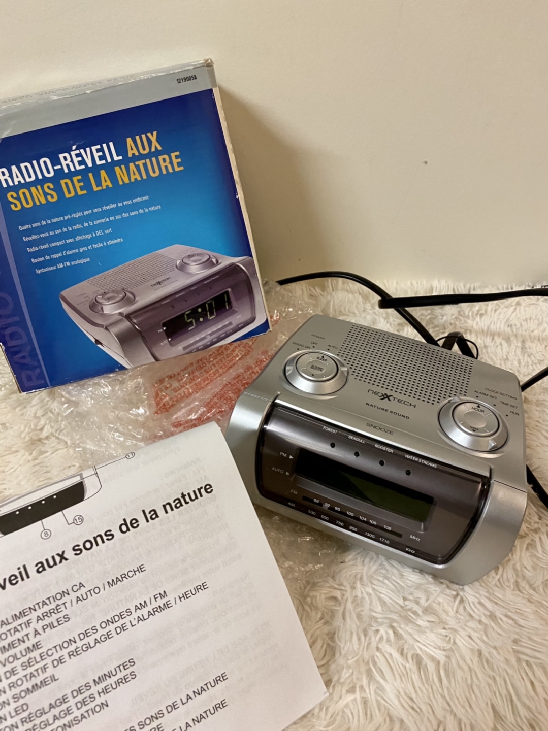 New Nature Sound Clock Radio - photo 2