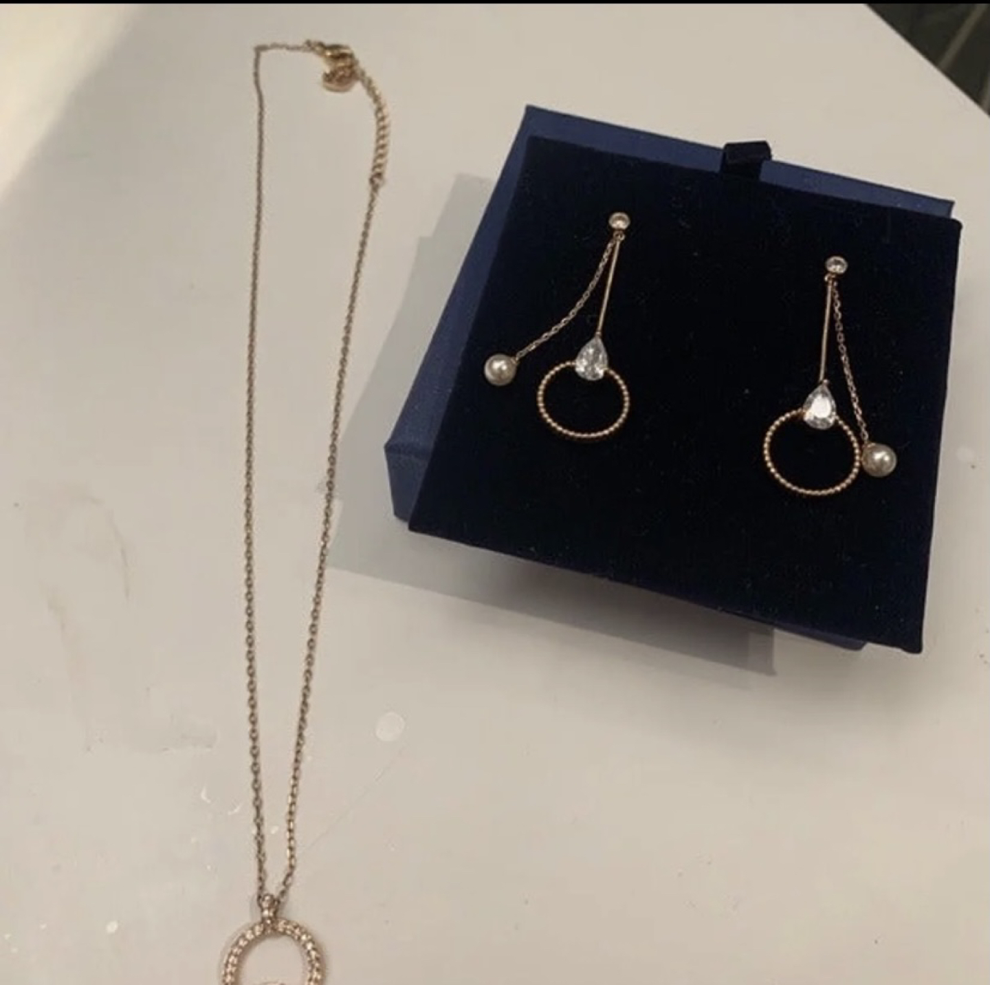 Swarovski Necklace and matching earrings - photo 4
