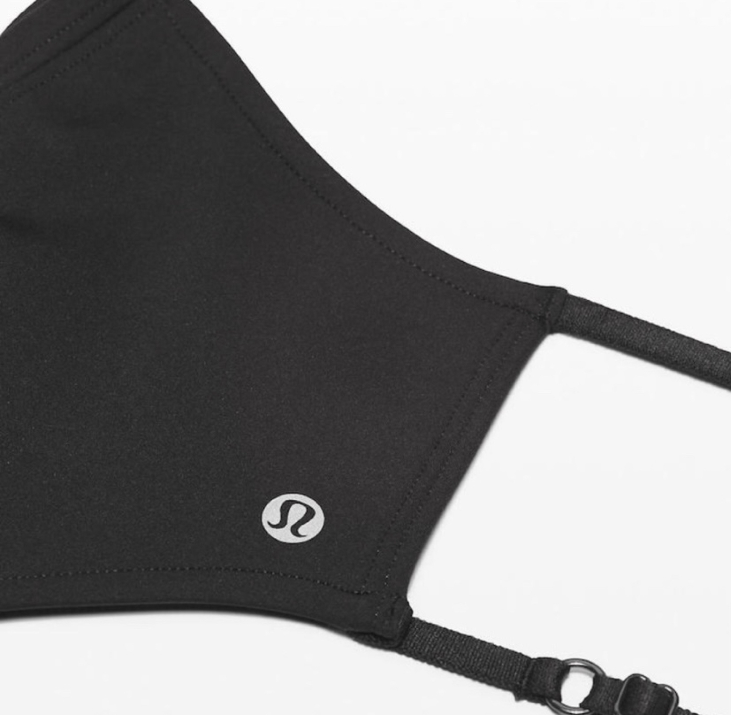 Lululemon double strap mask - black, unisex - photo 4