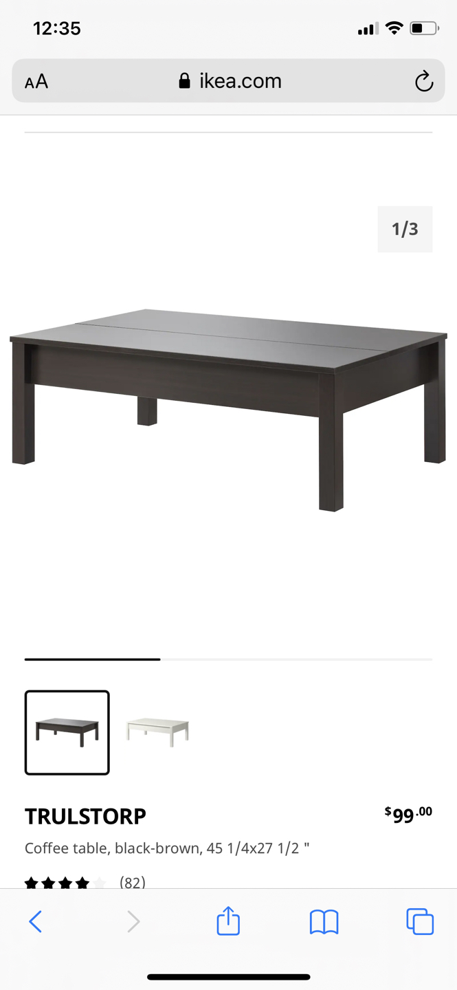 IKEA coffee table