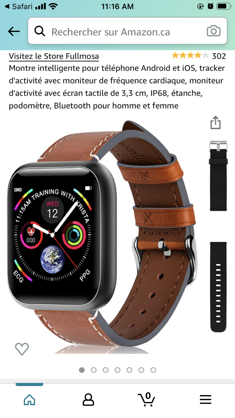 Fullmosa smart watch for iOS, android and iPhone  - photo 2