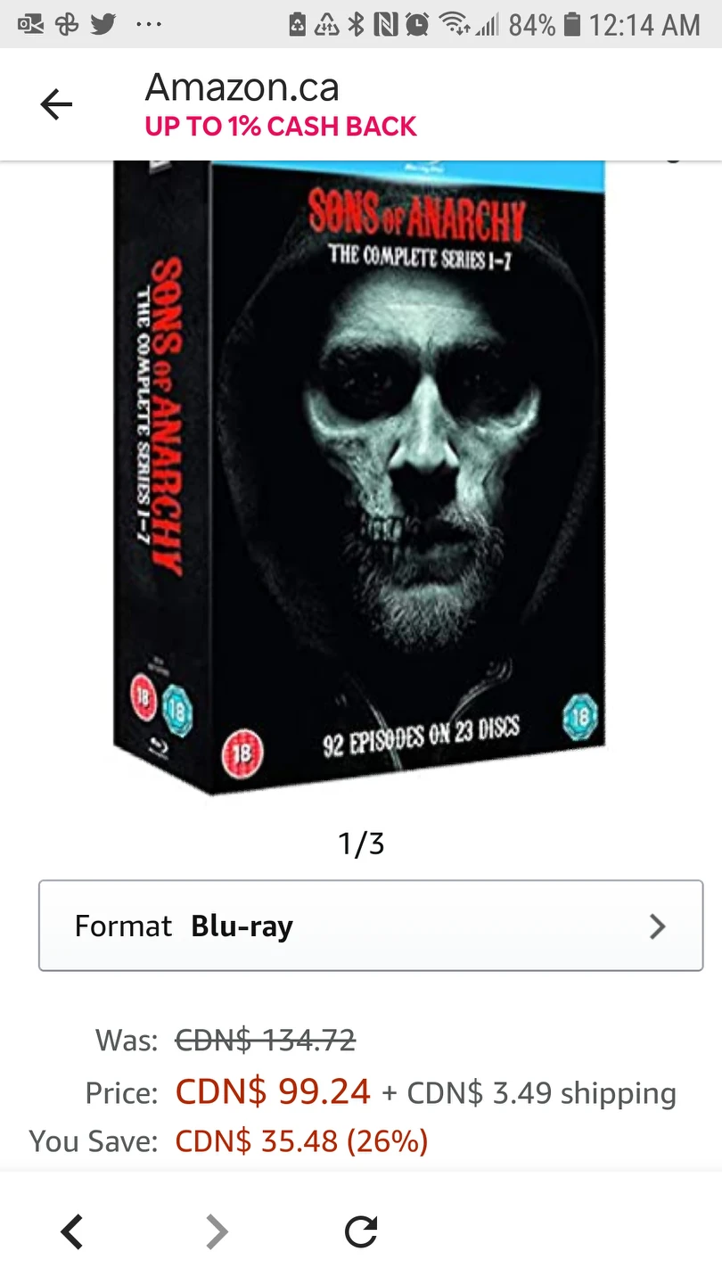 brand new sons of anarchy blue ray collection - photo 3
