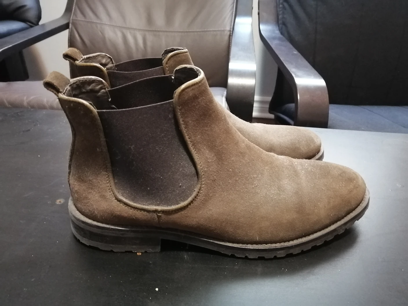 Size 10 suede boots - photo 2