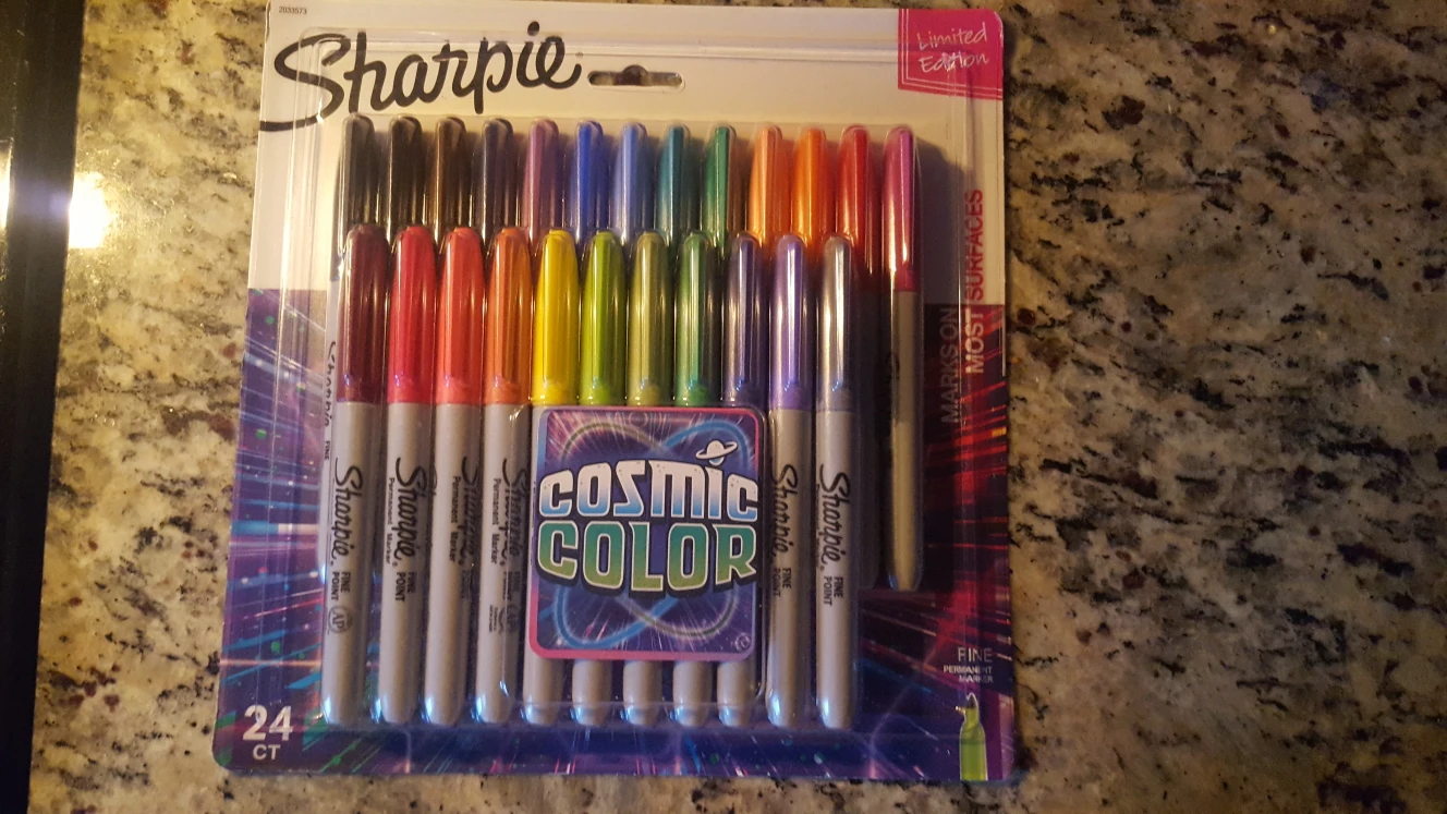 Sharpie 24cts permanent marker limited edition