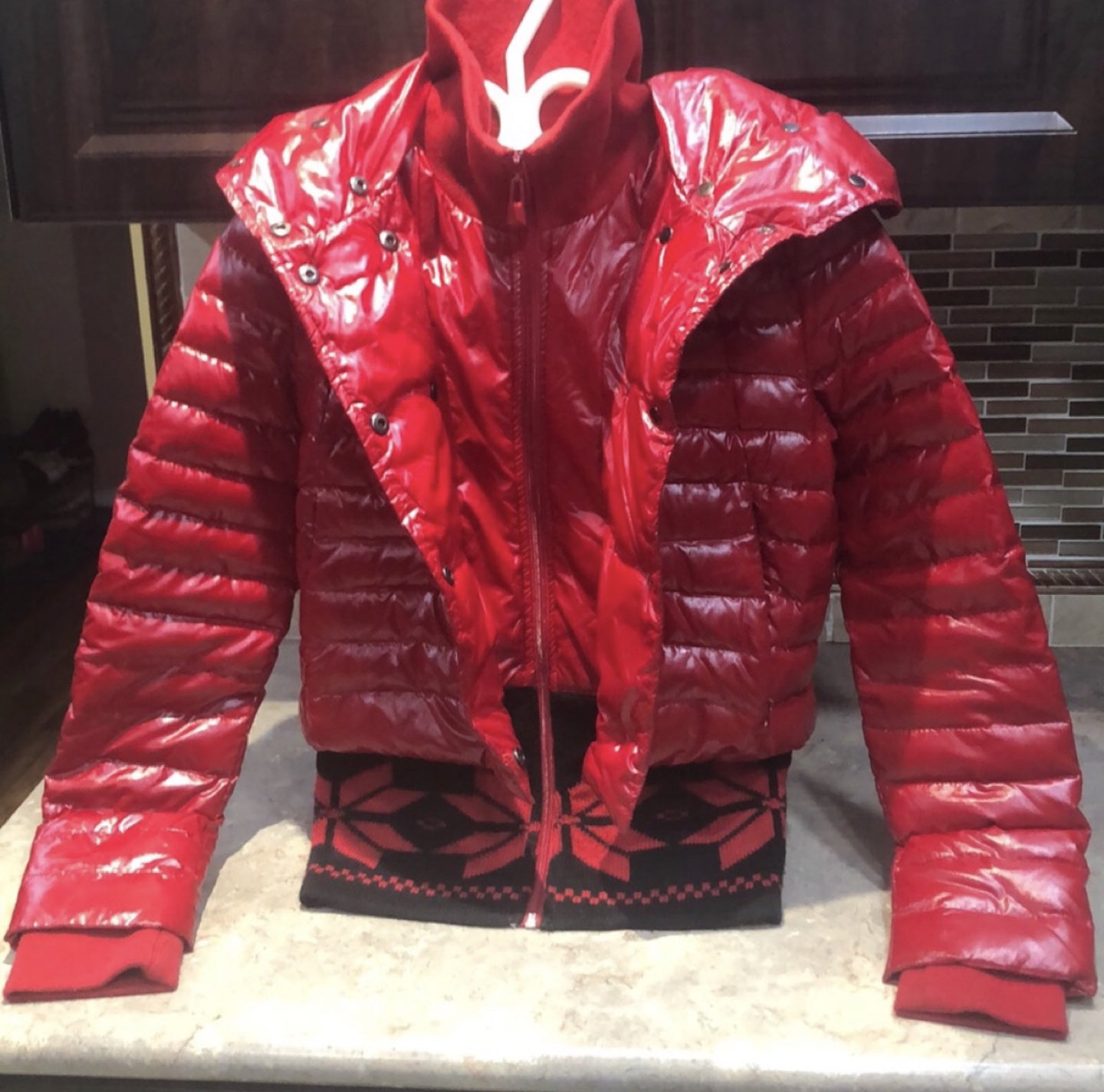 Girl large jacket - photo 2
