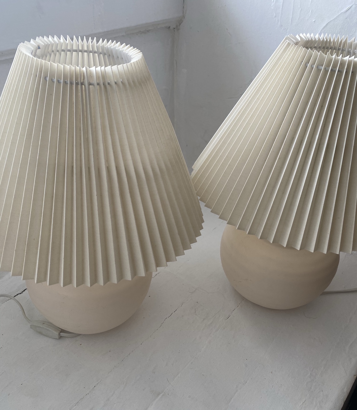 Set of clay lamps thumbnail