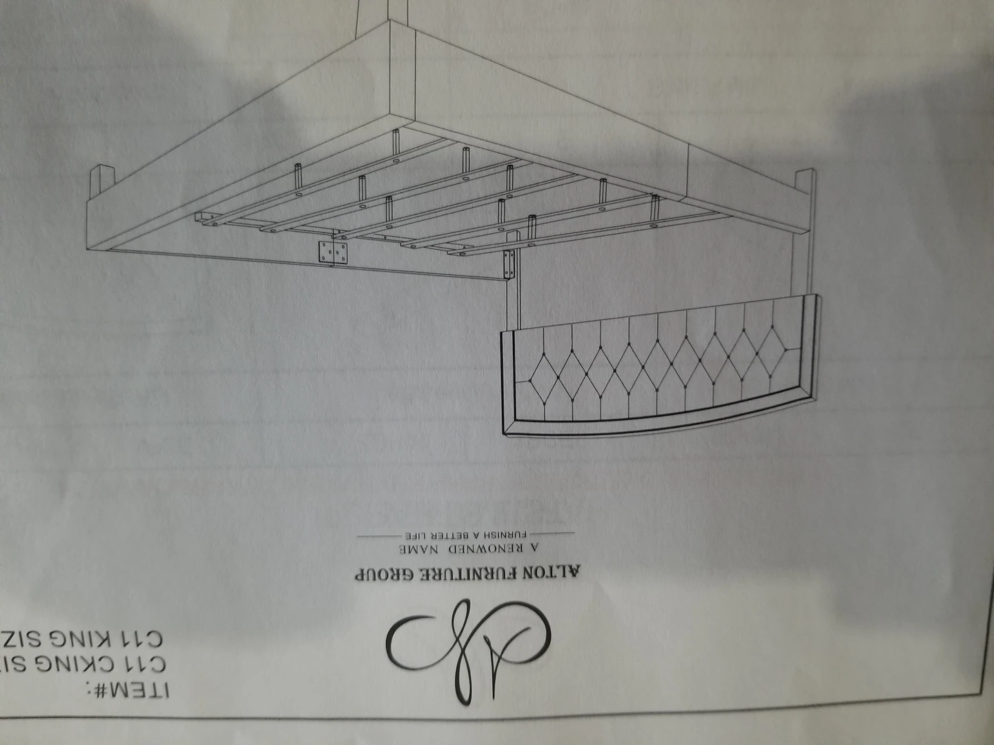 California King Bed *New*