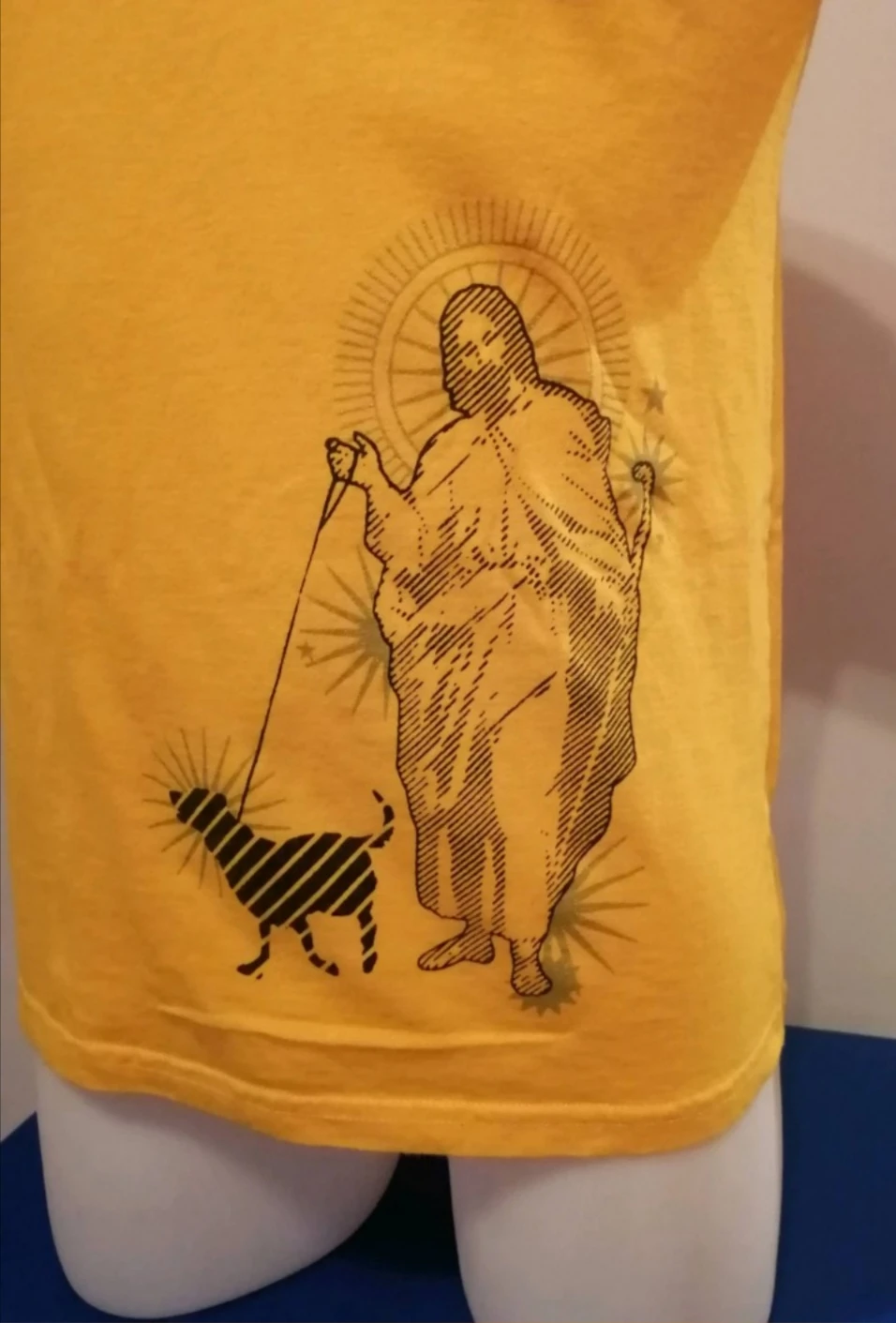 Jesus Walking A Dog shirt - photo 2