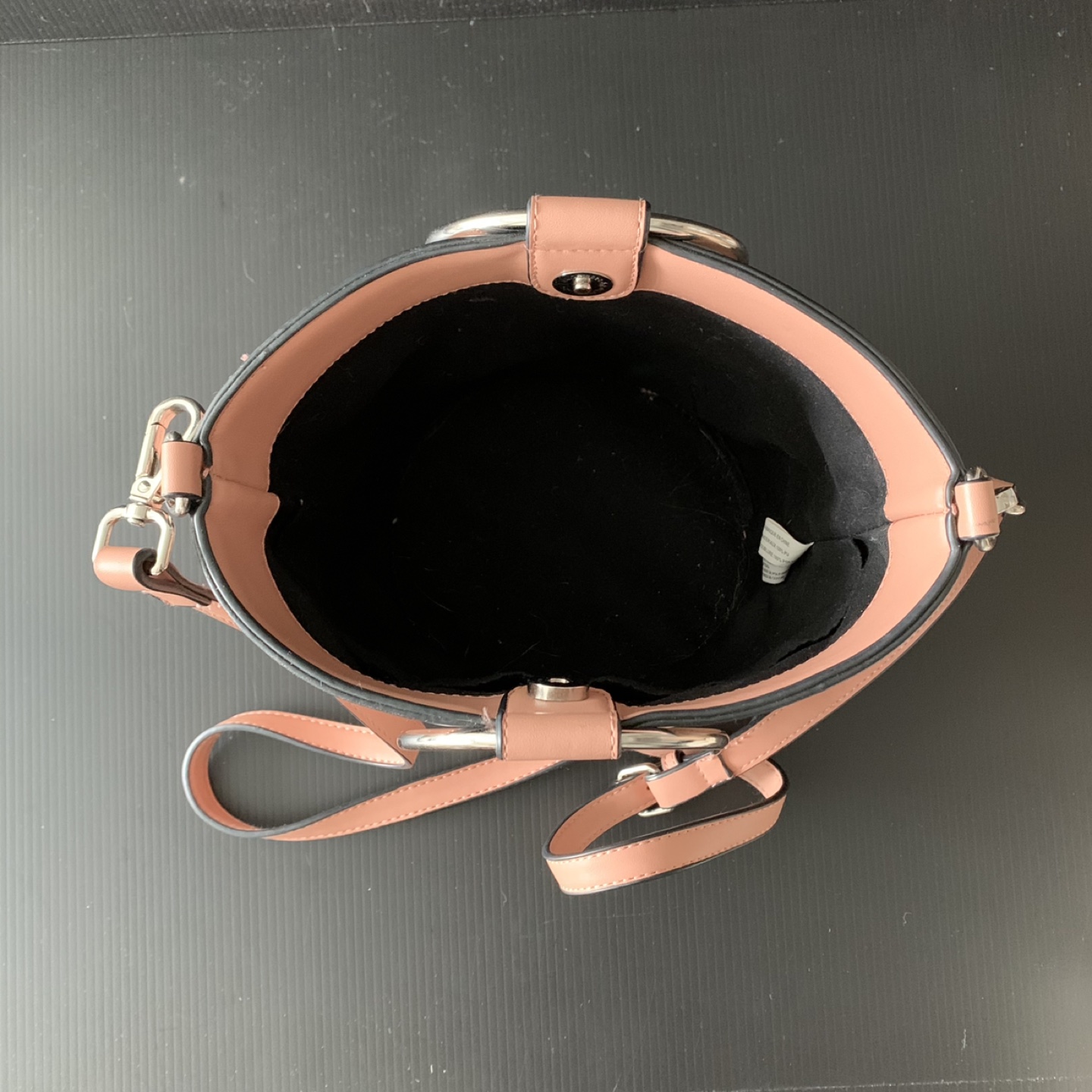 Pink Crossbody Bucket Bag - photo 5