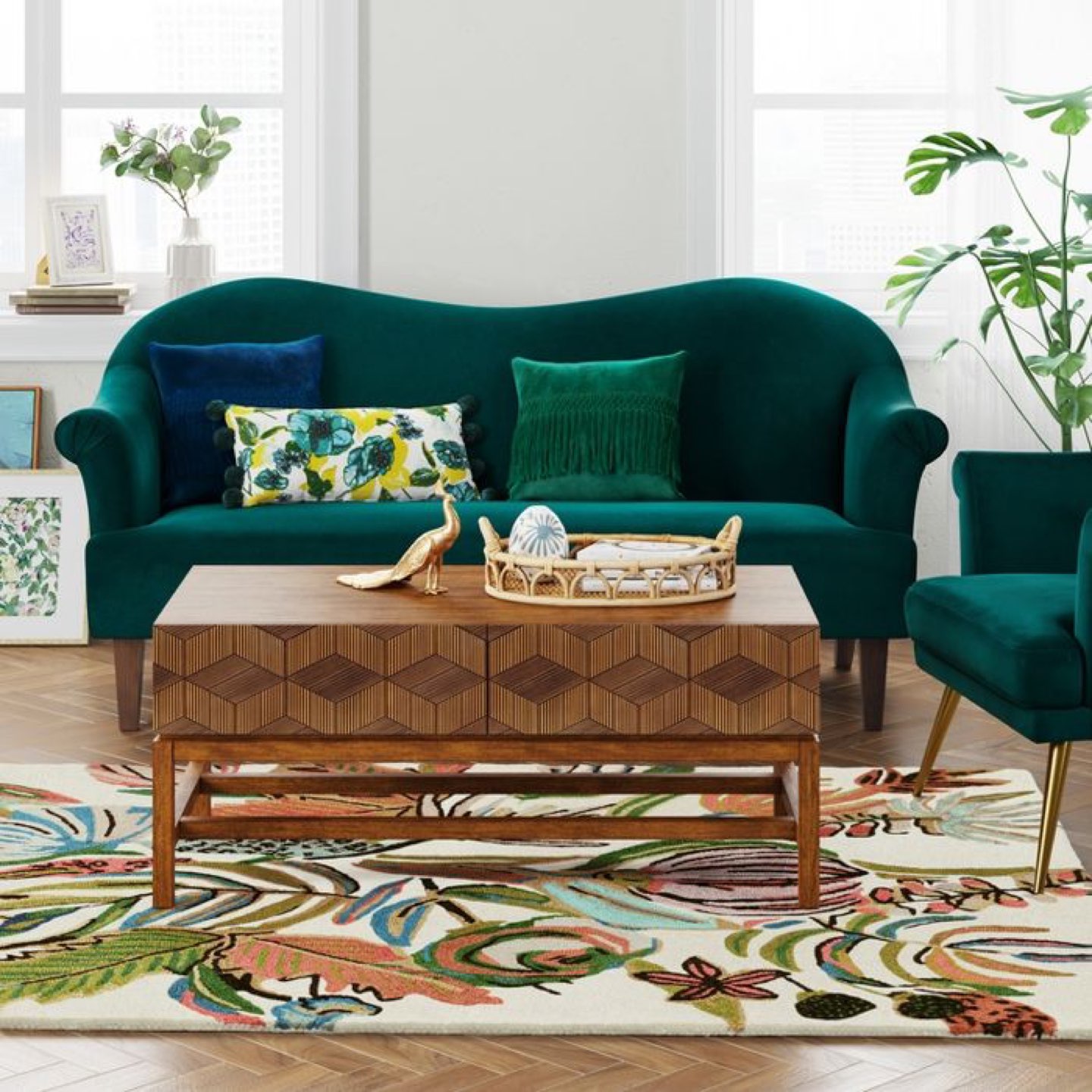 Floral Area Rug  - photo 3