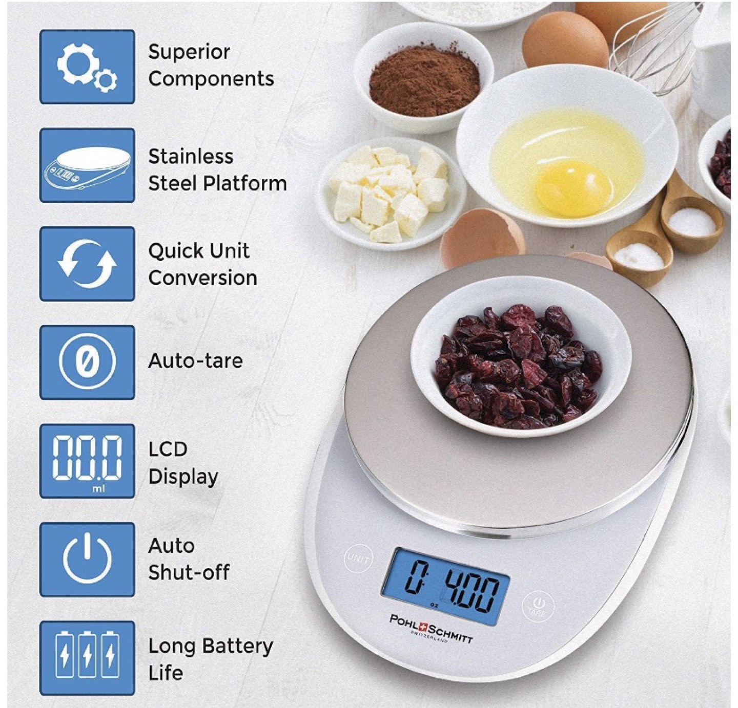 New Stainless steel kitchen scale