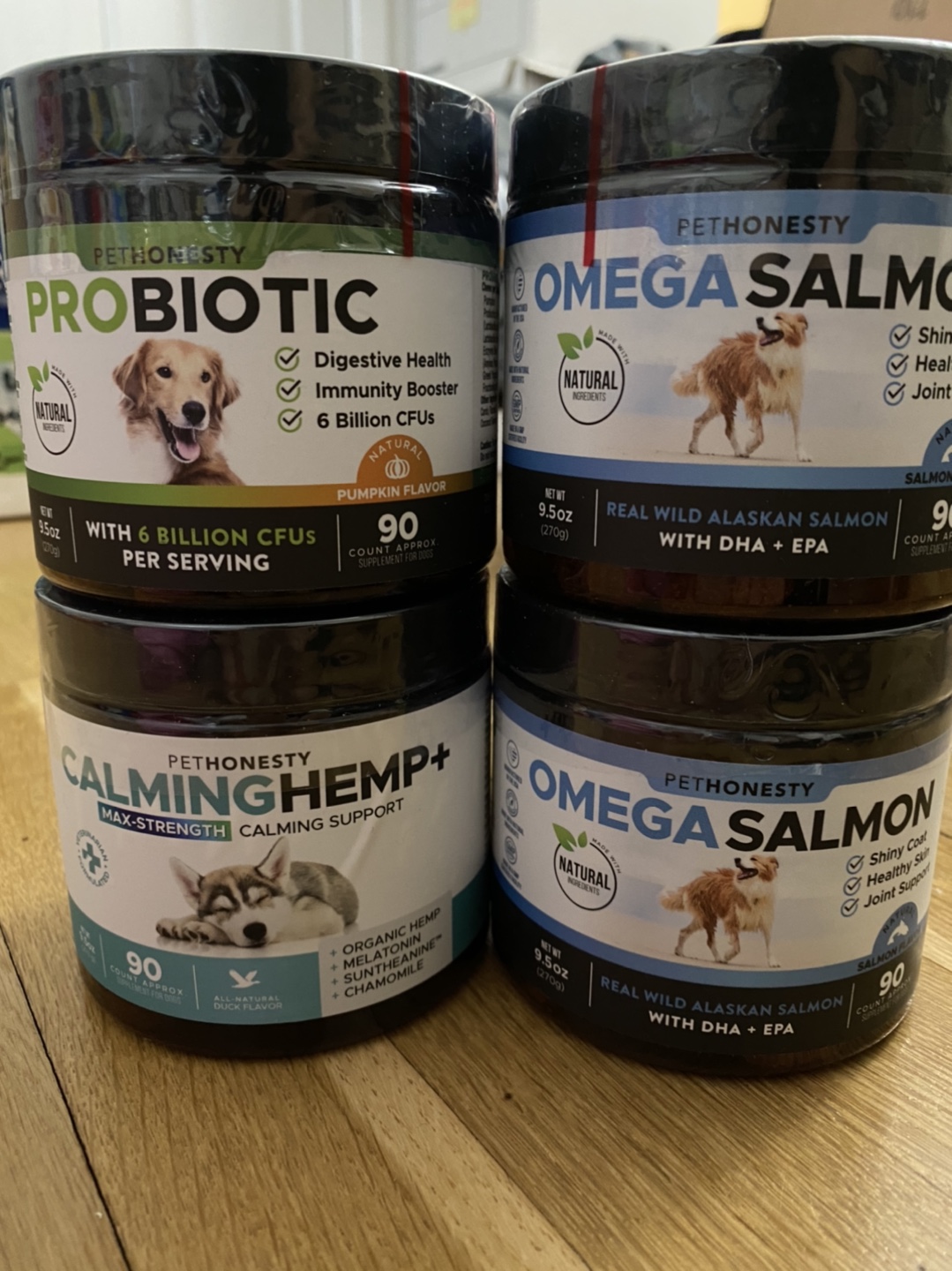 New Pethonesty Dog Supplements (Retails $26 each)