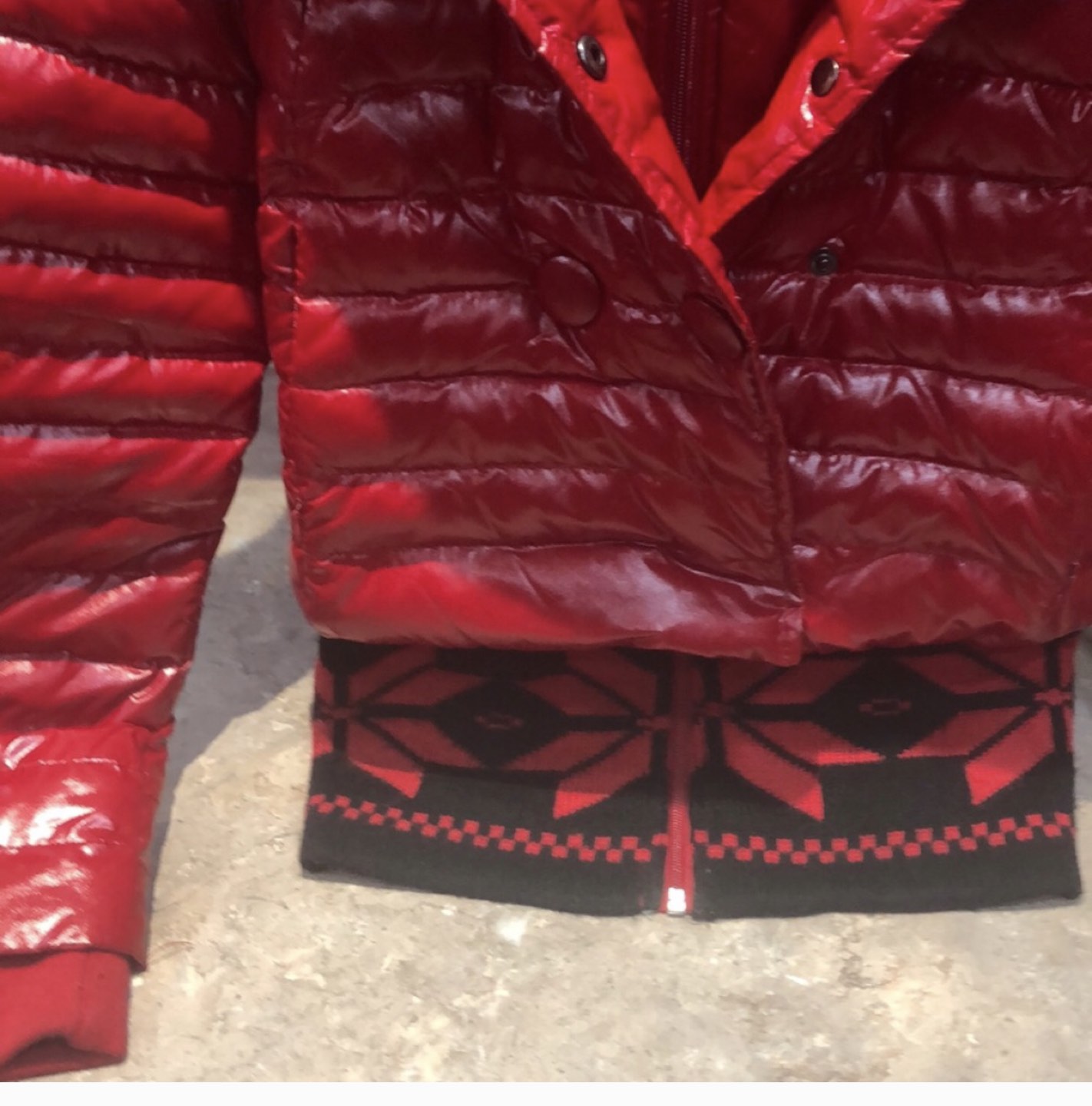 Girl large jacket - photo 5