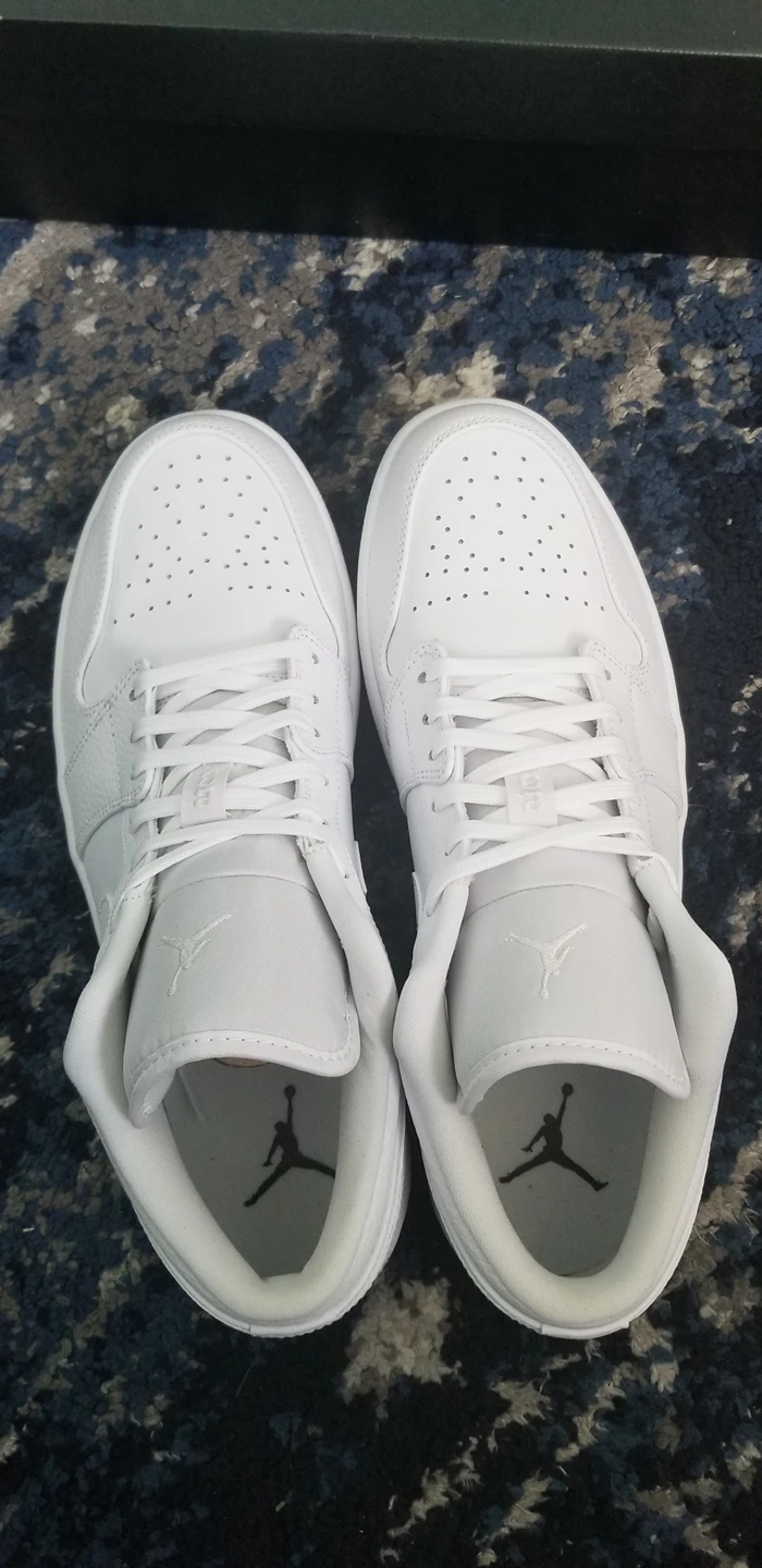 Air Jordan 1 low triple white - photo 5