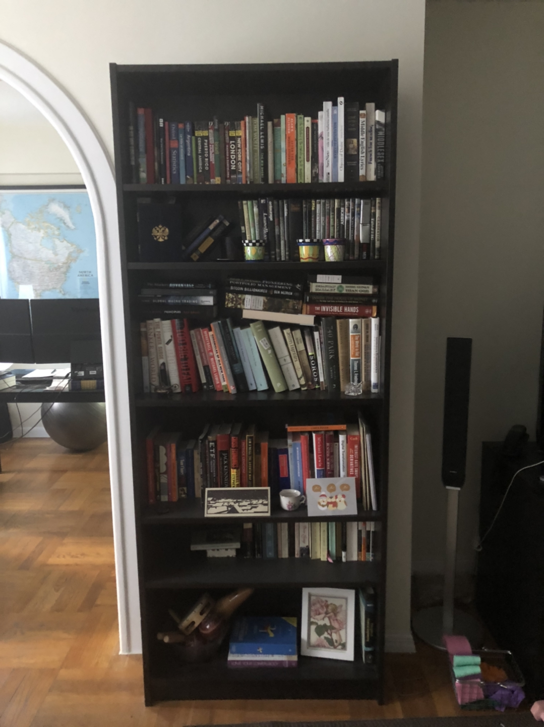 Pair of Ikea Billy bookcases  - photo 5