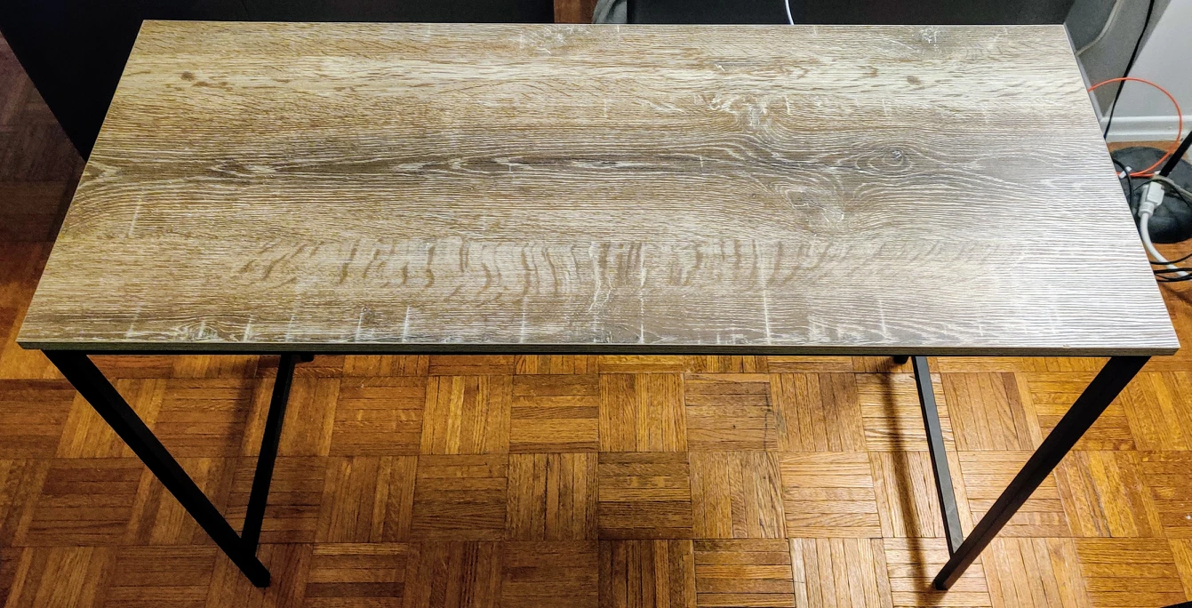 Wood + Metal Desk