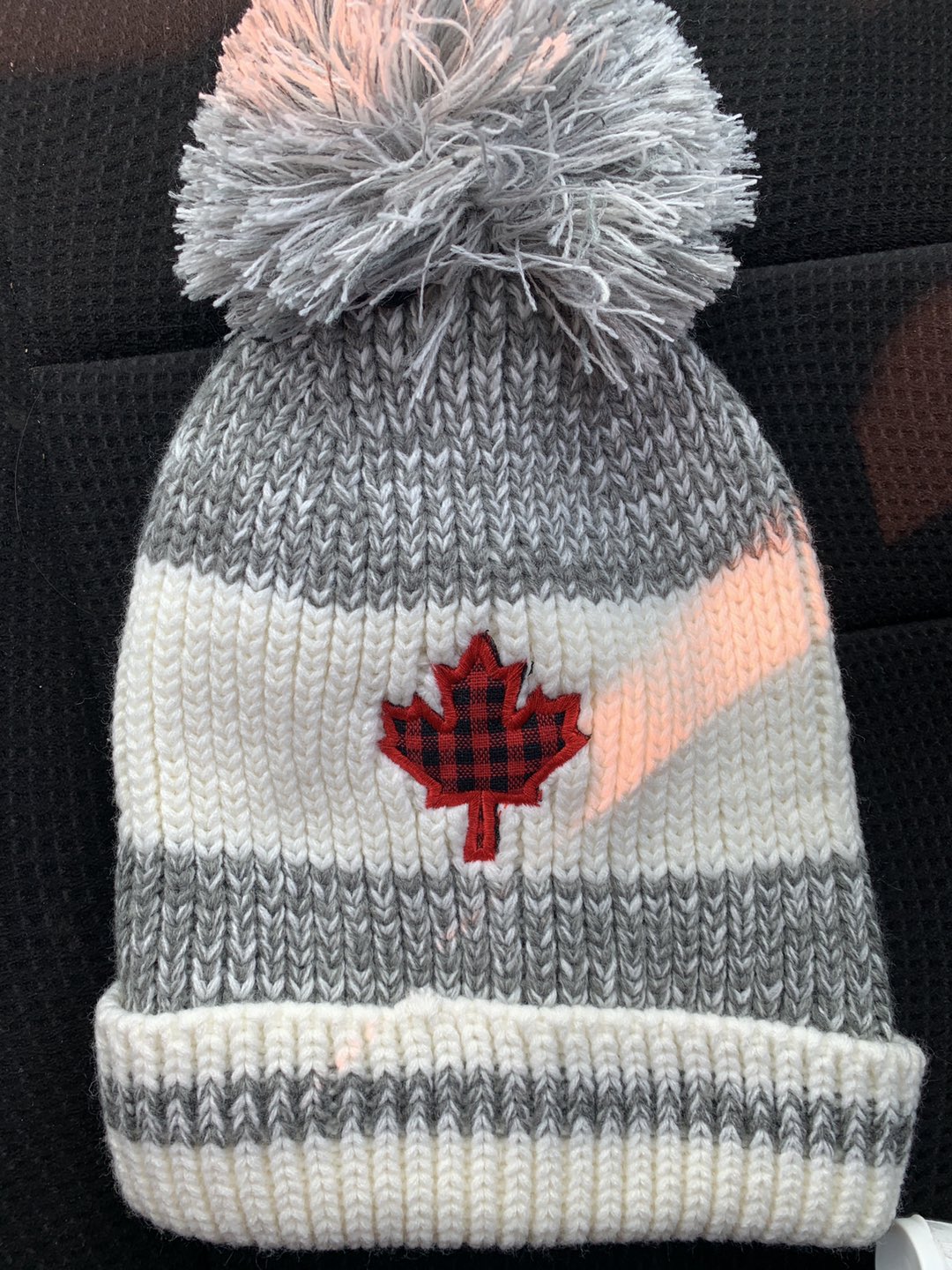 Brand new, dbl layer winter Canada toque $5 and mitten $5  thumbnail