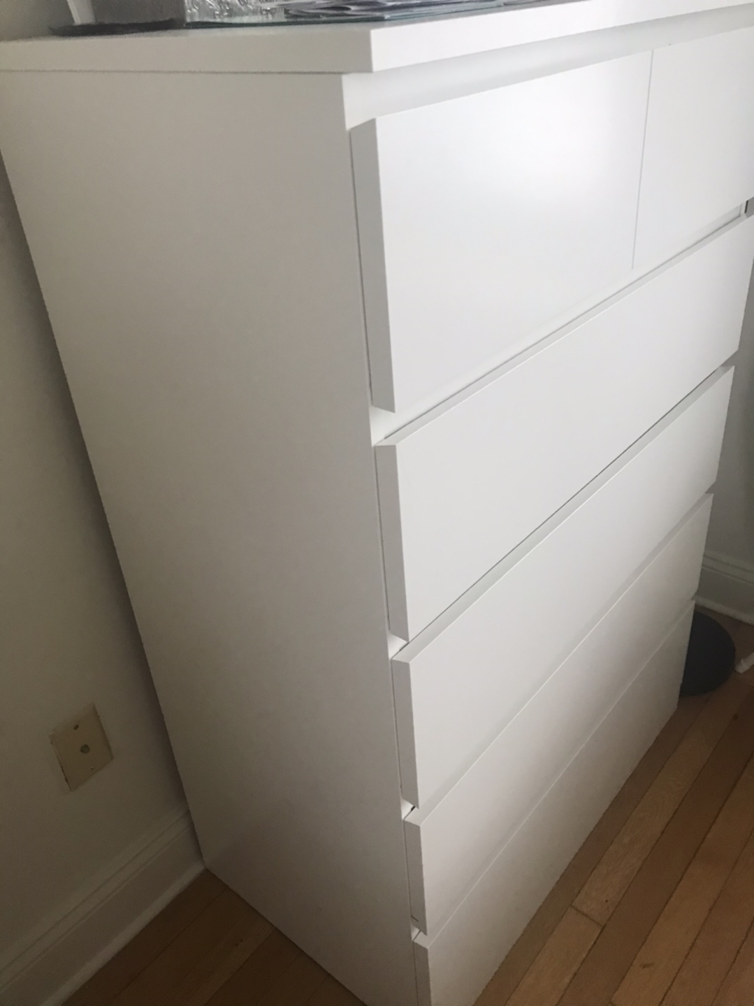 Malm ikea drawer chest - photo 4