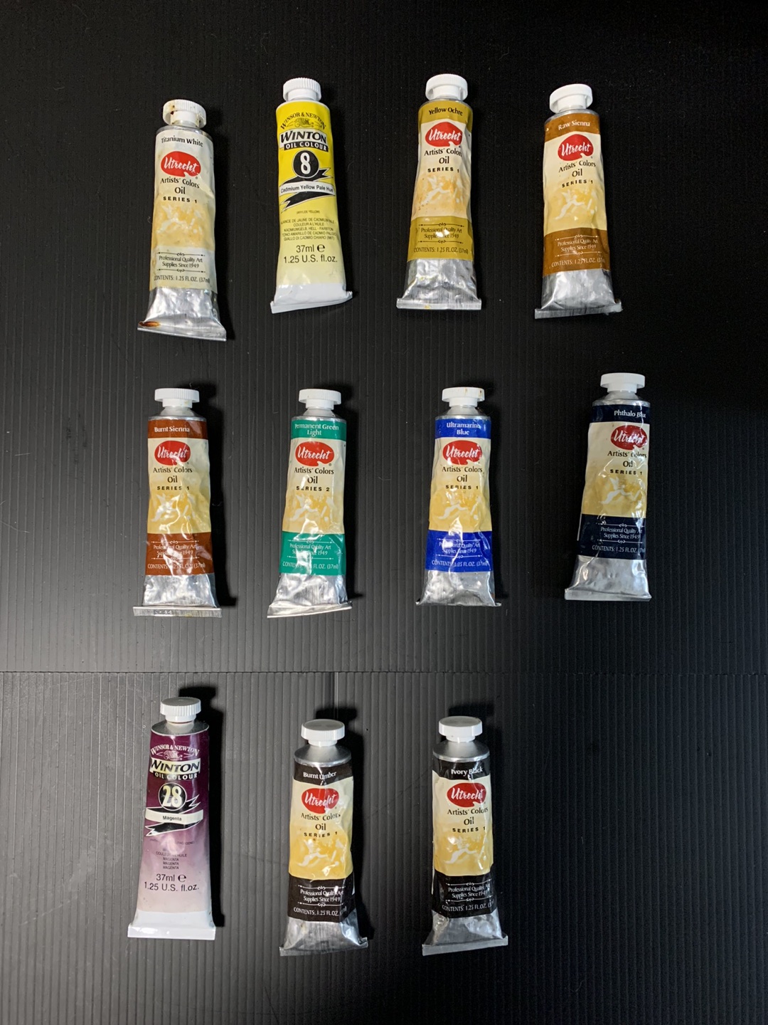 Utrecht + Winton Oil Paint Bundle
