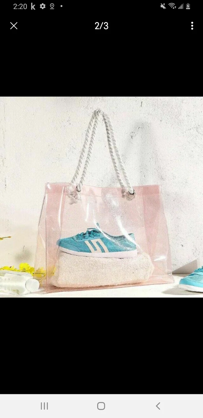Clear shopping bag thumbnail