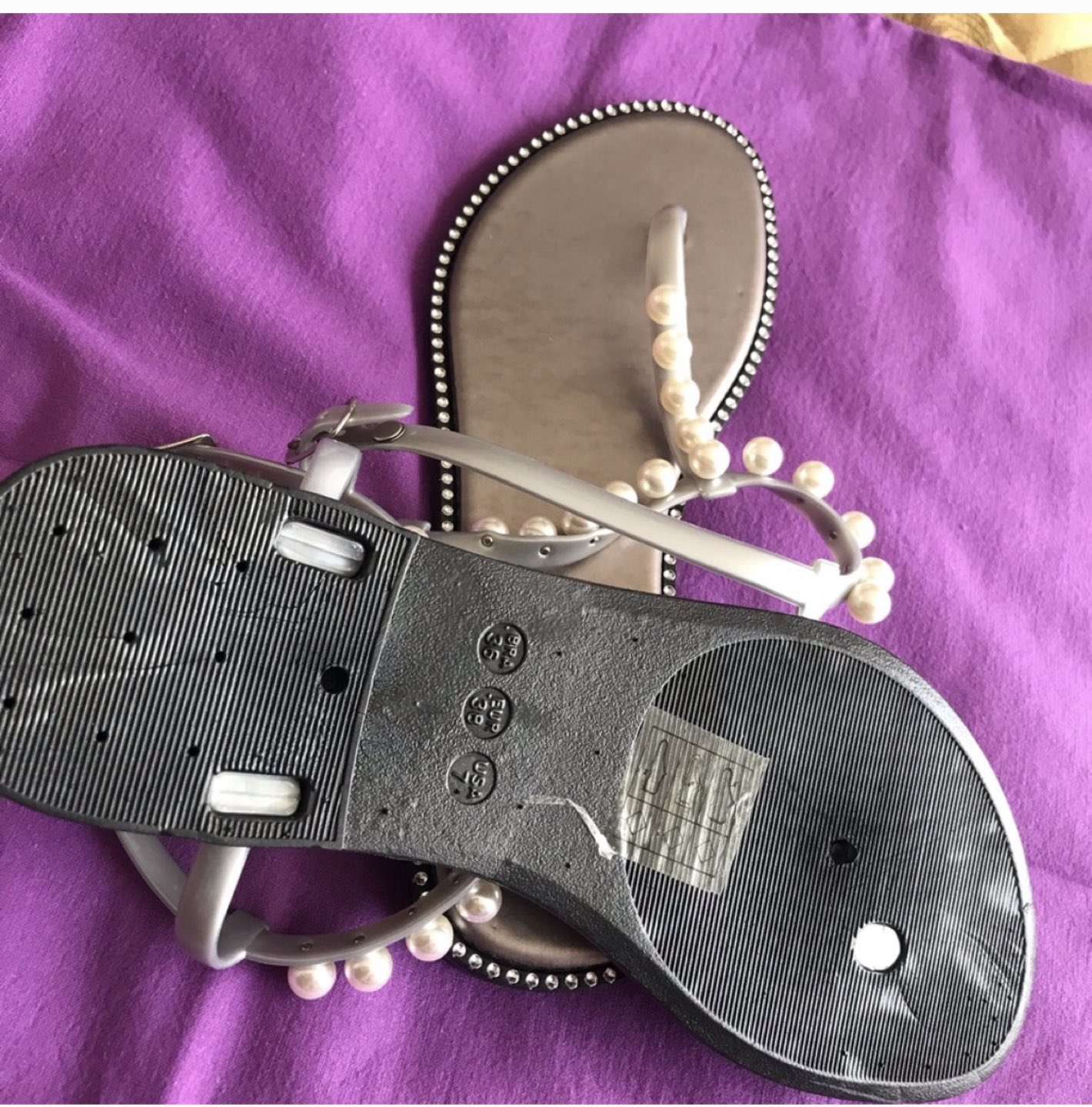 Fabulous  pearl sandals - photo 2