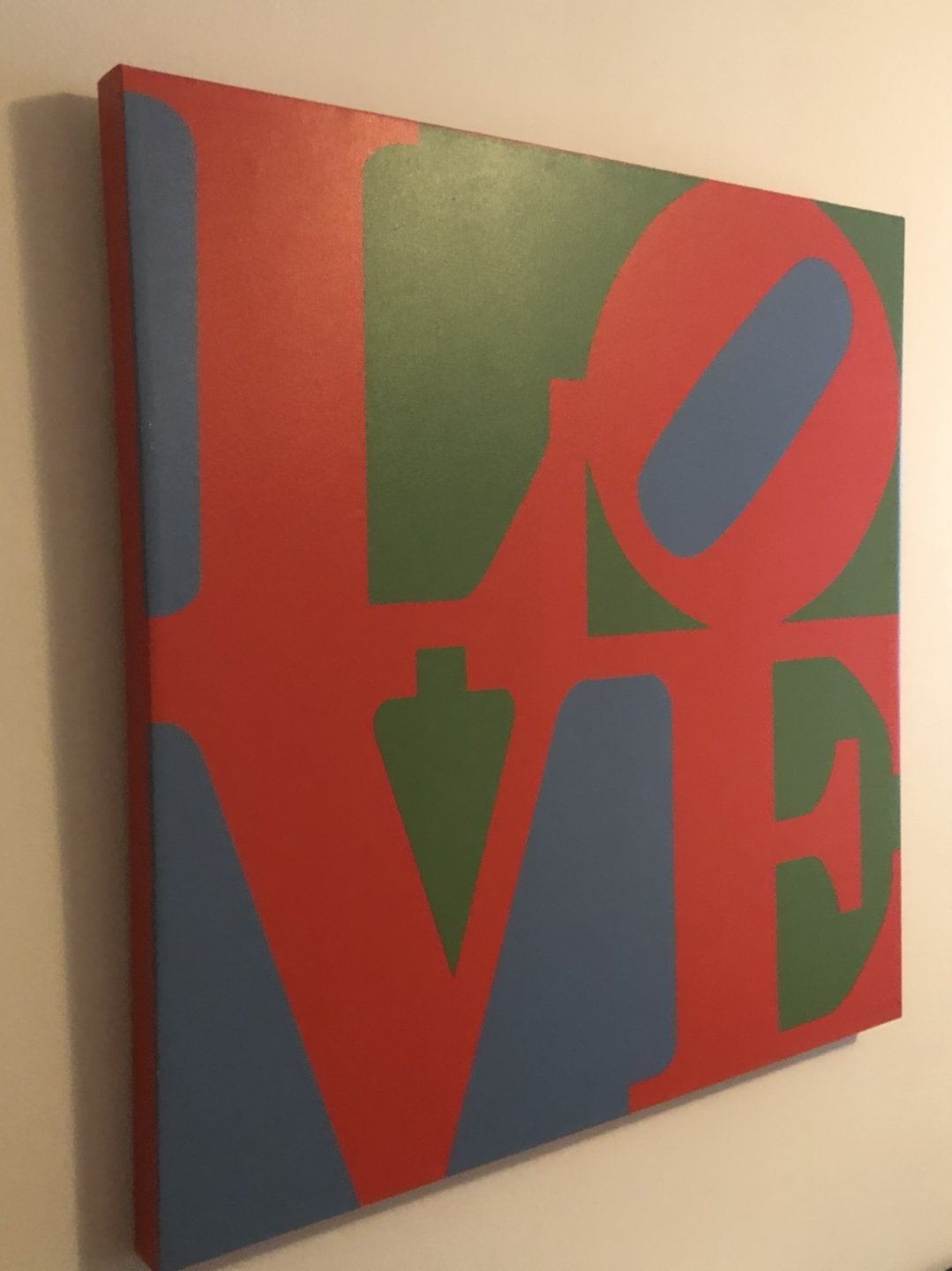 Robert Indiana LOVE Canvas Print - photo 3