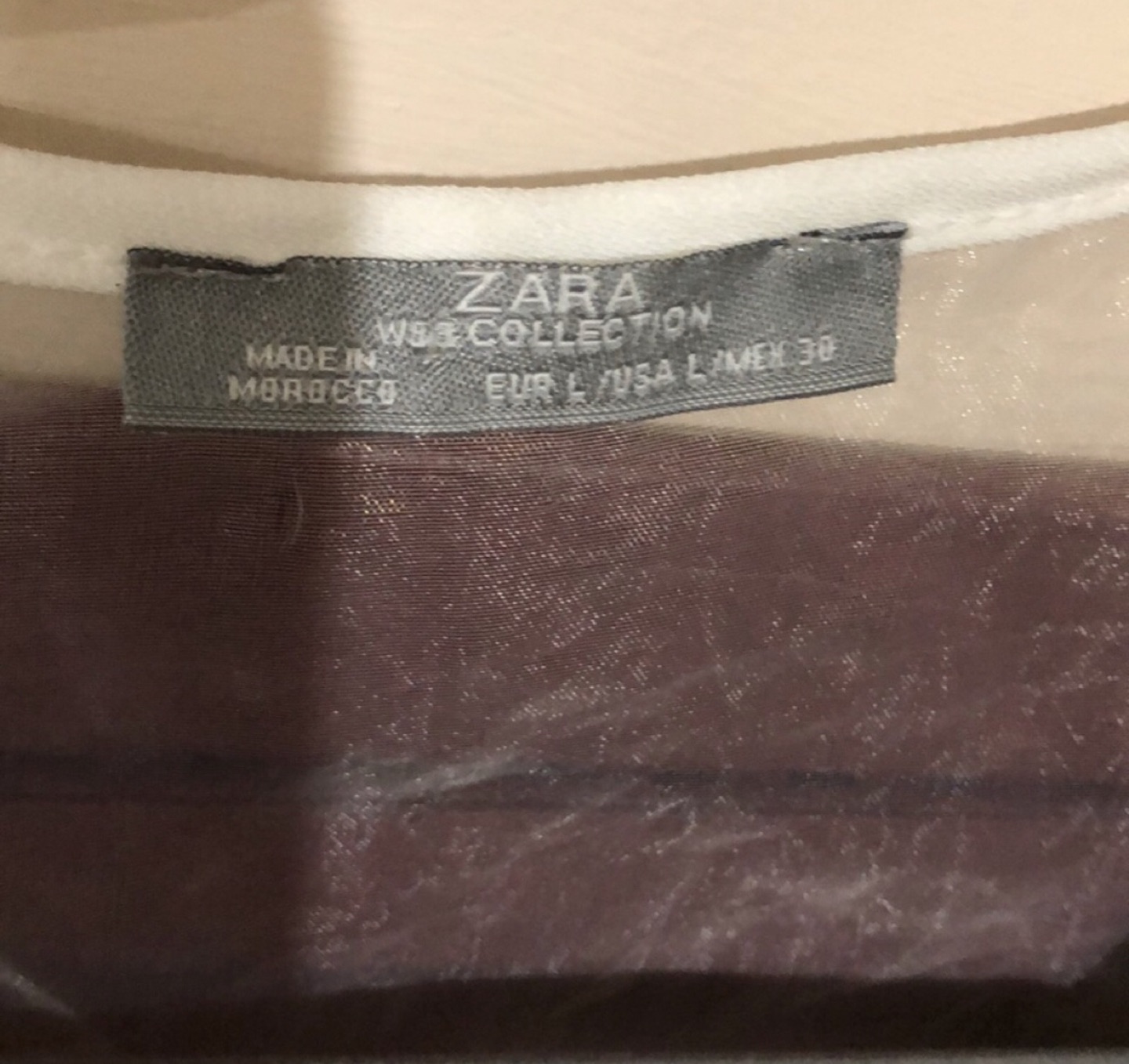 Zara size large top - photo 4