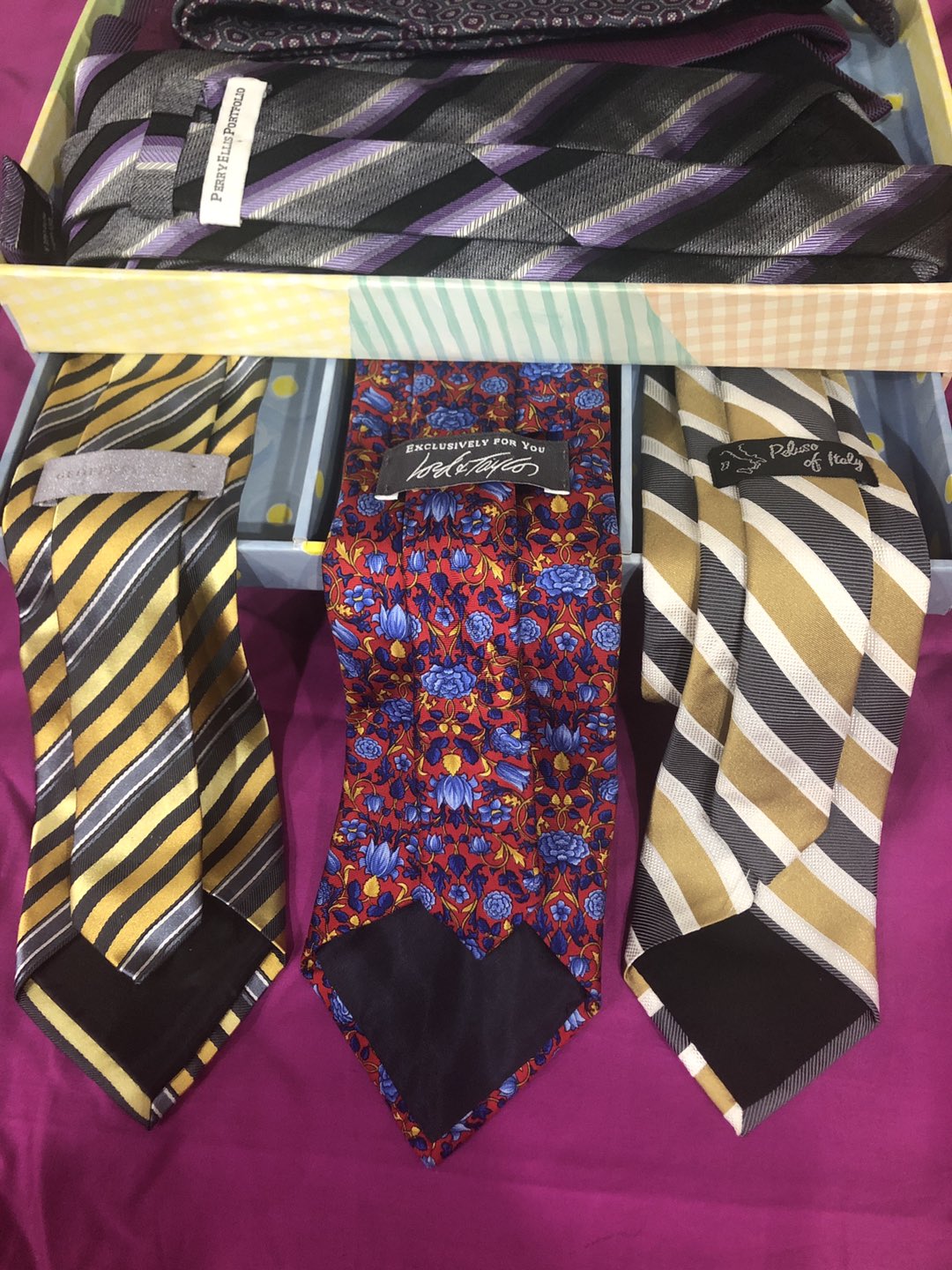 Designer  beautiful  silk ties - photo 3