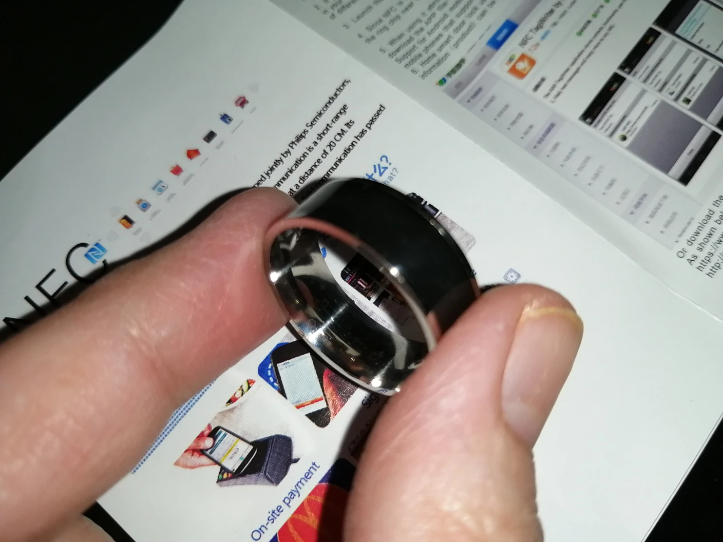 Brand New Smart Ring NFC thumbnail