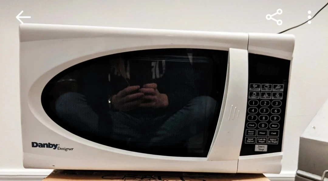White Danby Microwave