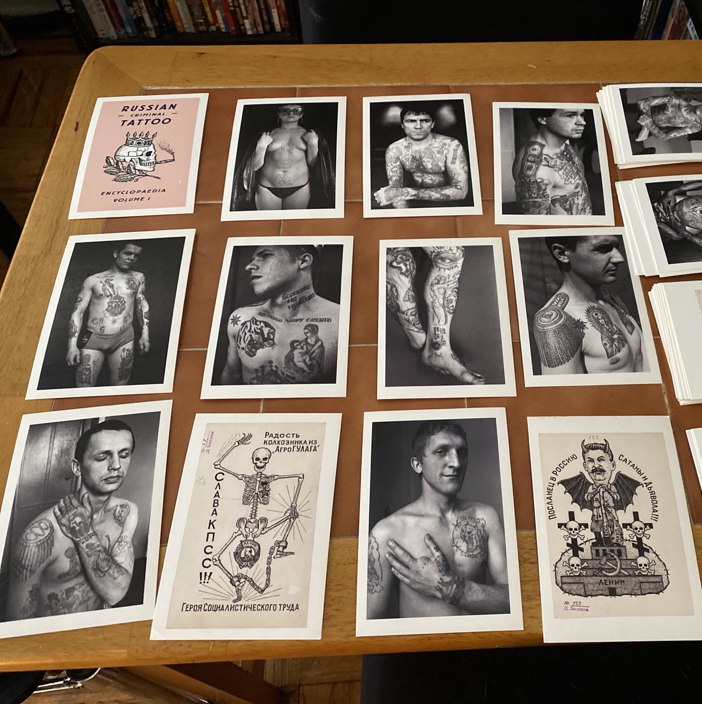 Russian Tattoo postcards