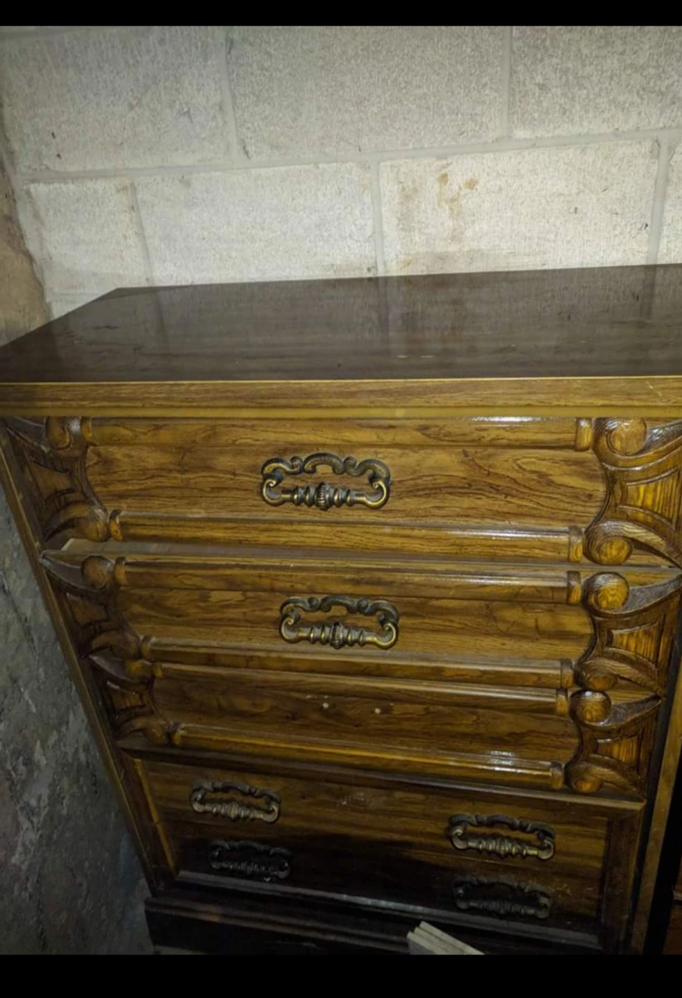 chest of drawers - solid wood